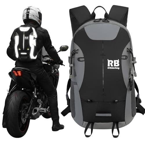 Reflective Motorcycle Backpack
