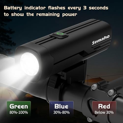 Rechargeable Bike Light Set