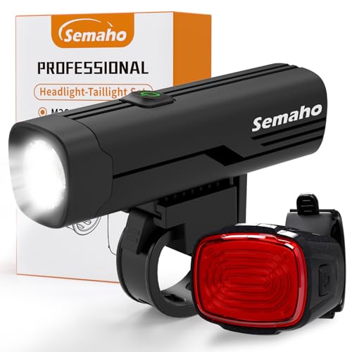 Rechargeable Bike Light Set