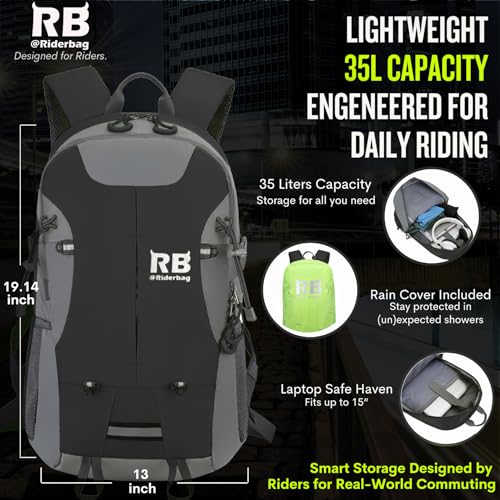 Reflective Motorcycle Backpack