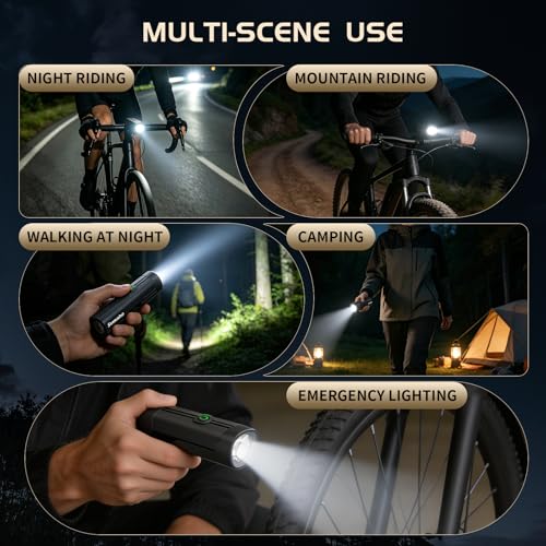 Rechargeable Bike Light Set