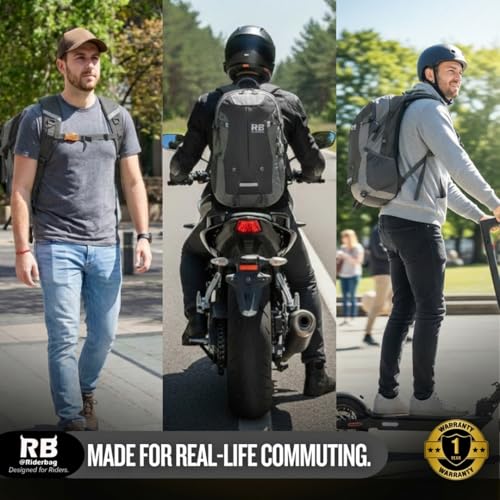 Reflective Motorcycle Backpack