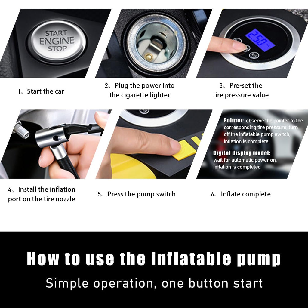 12V Digital Tire Inflator