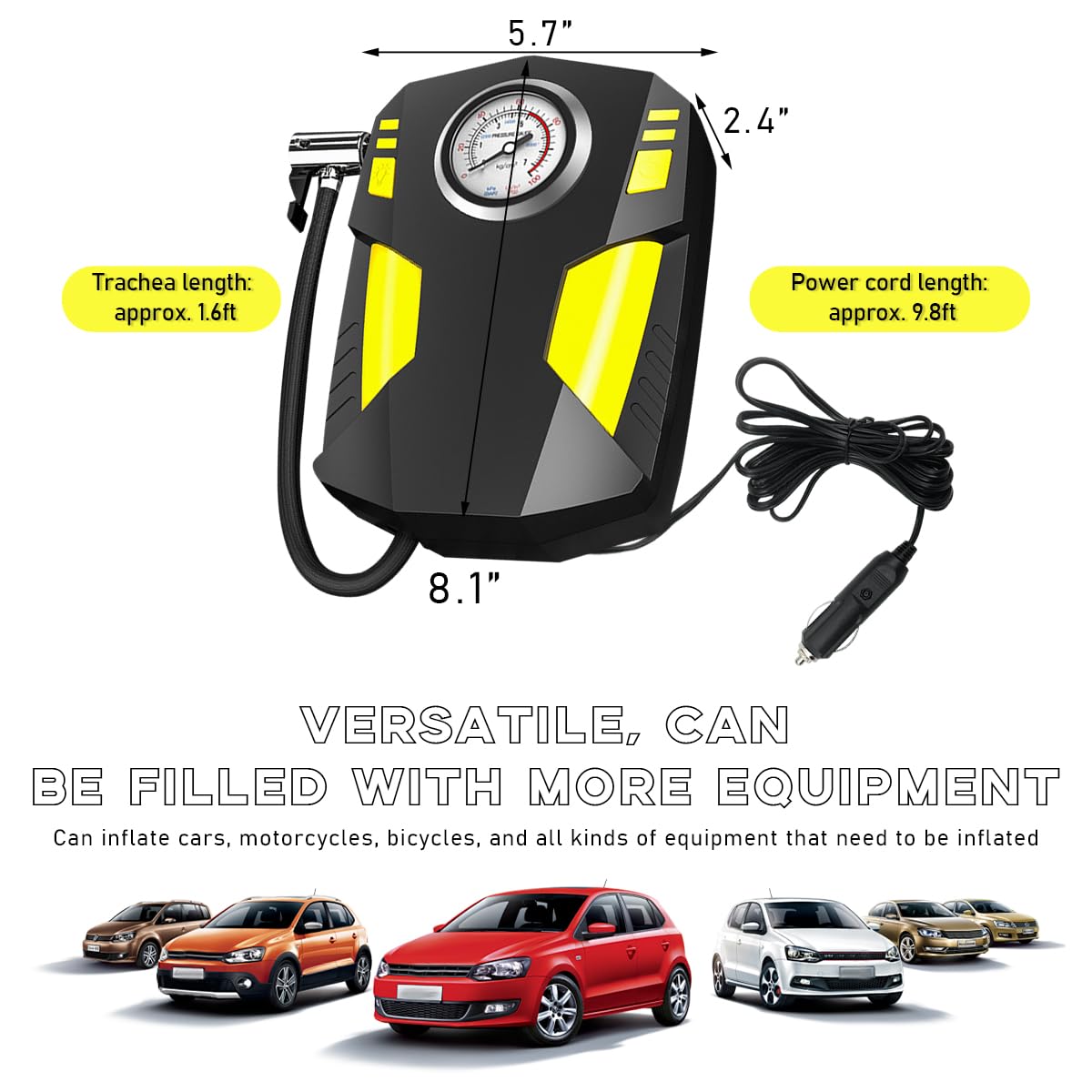 12V Digital Tire Inflator