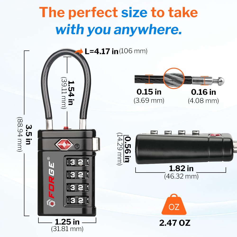 TSA Combination Luggage Lock