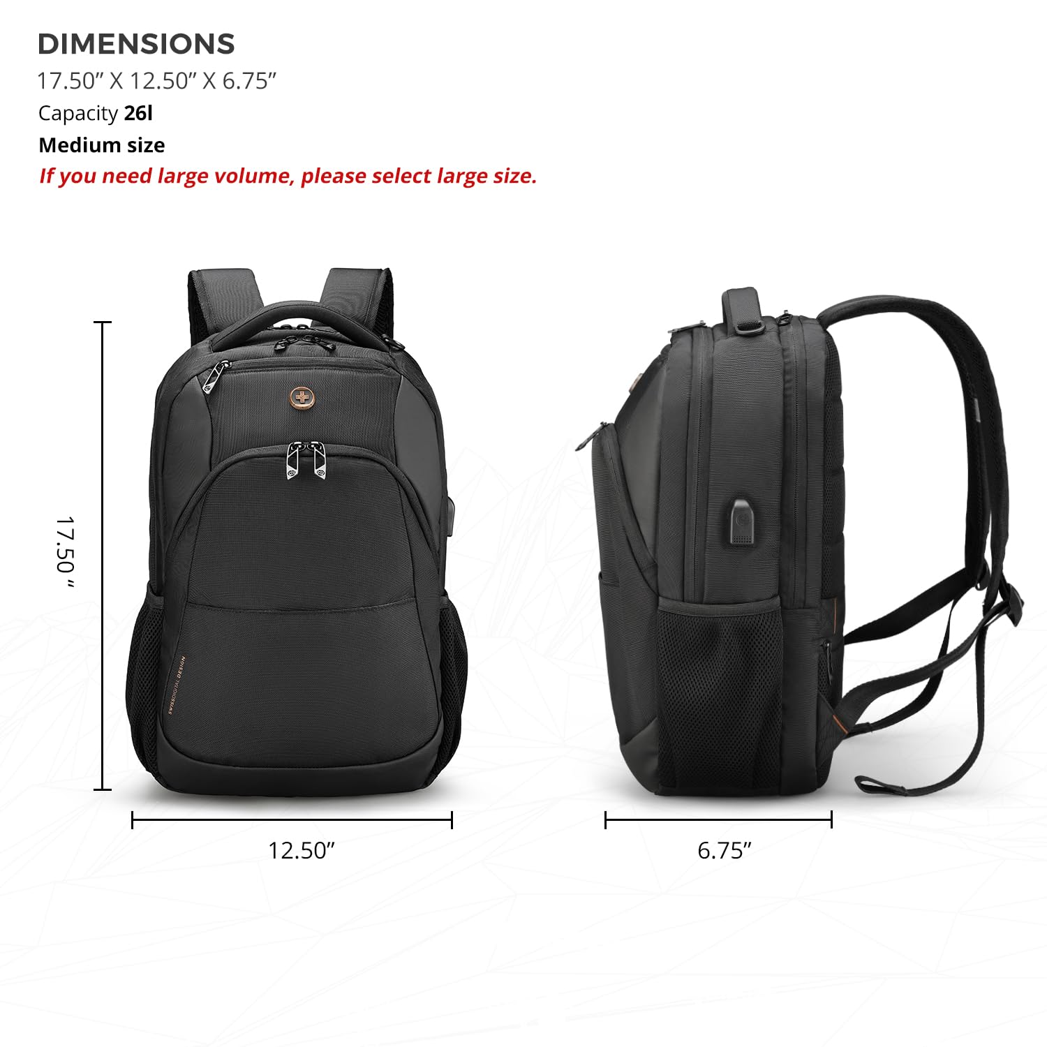 16" Travel Laptop Backpack