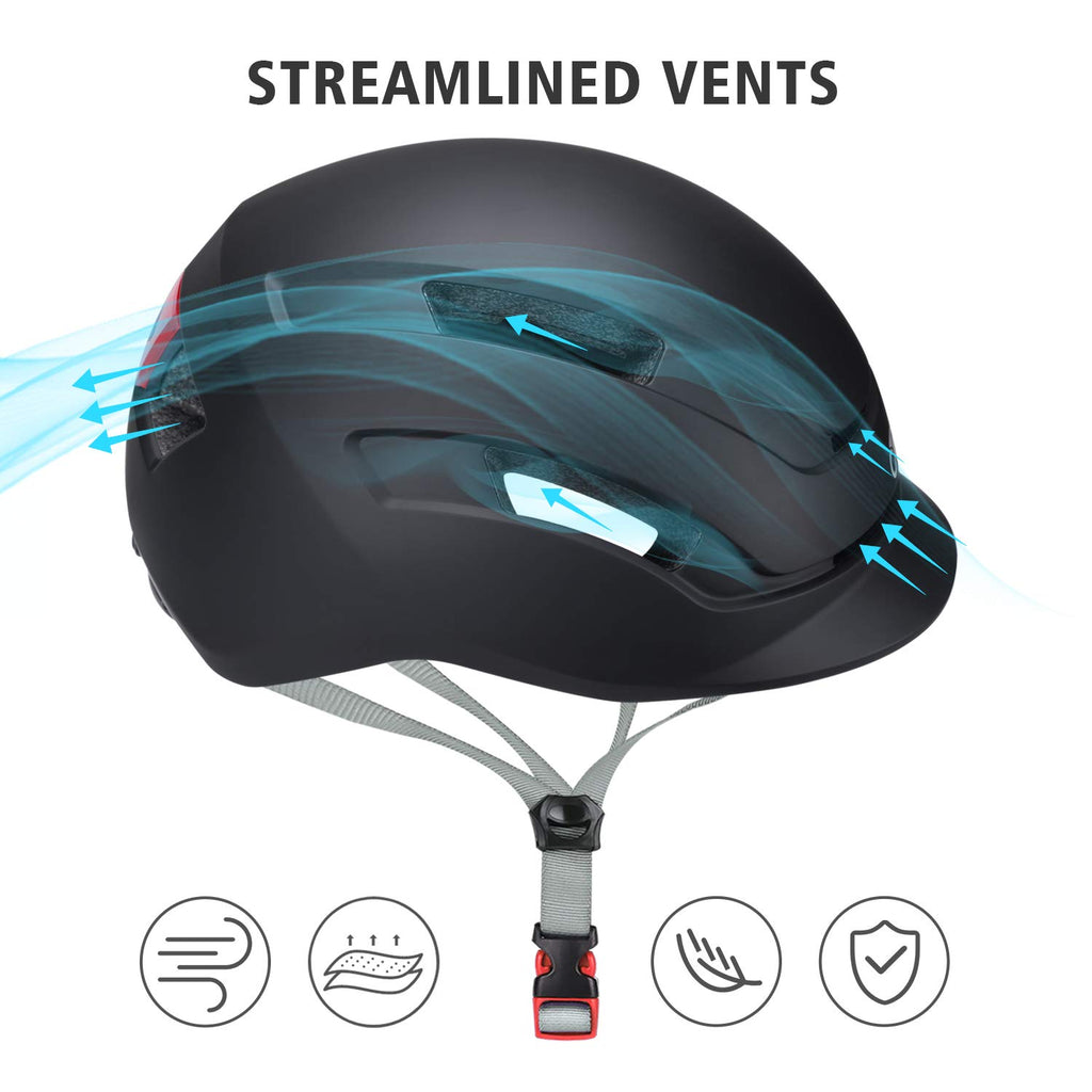 Urban Bike Helmet with Taillight