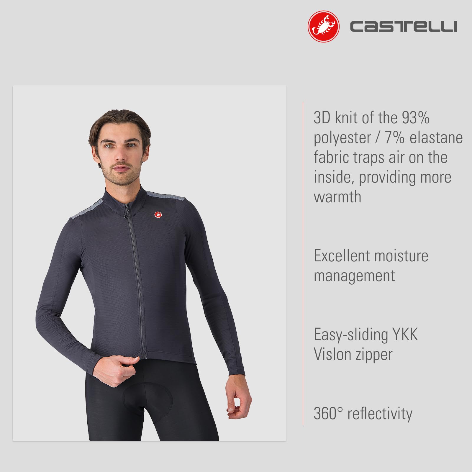 Men's Long Sleeve Cycling Jersey