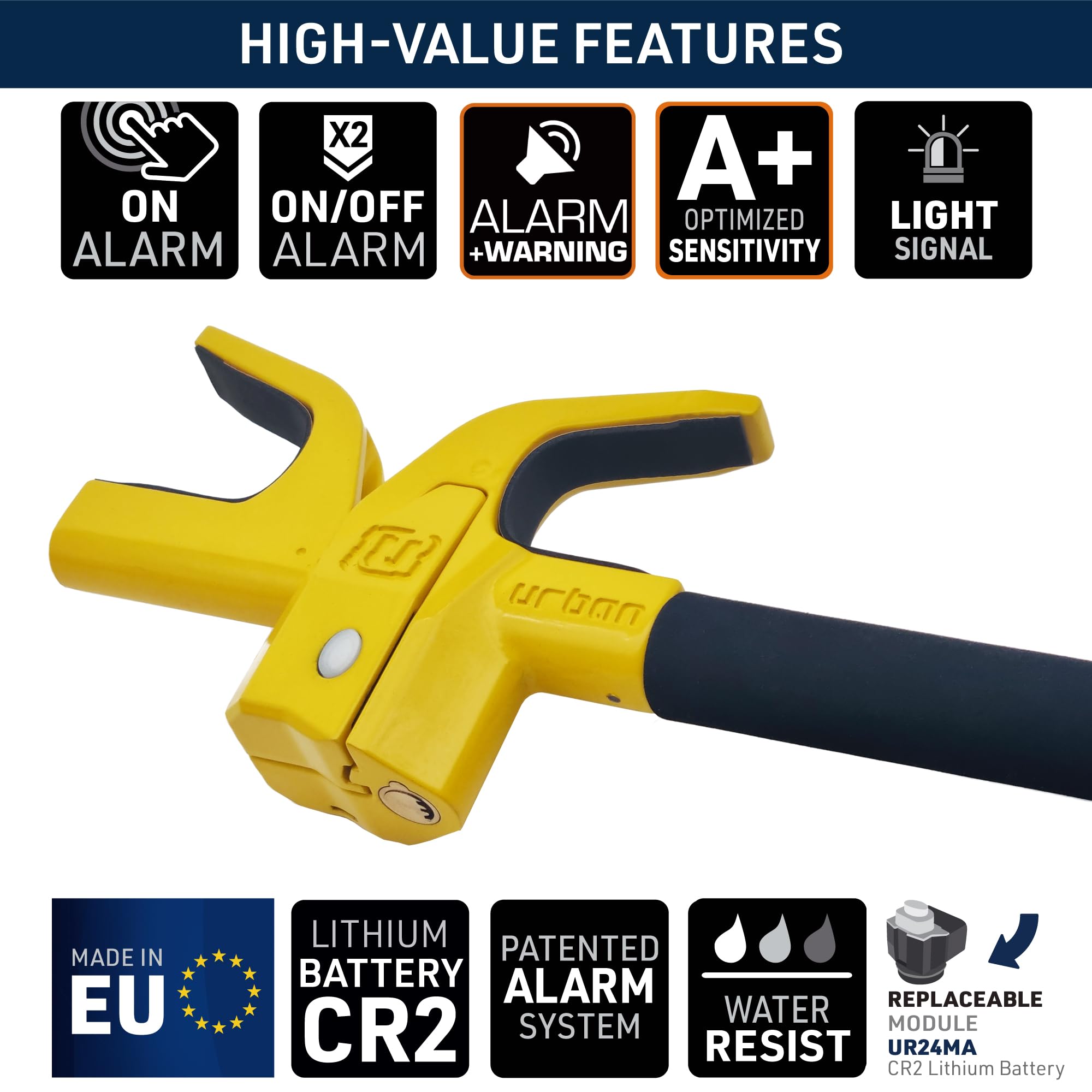 Steering Wheel Lock Alarm