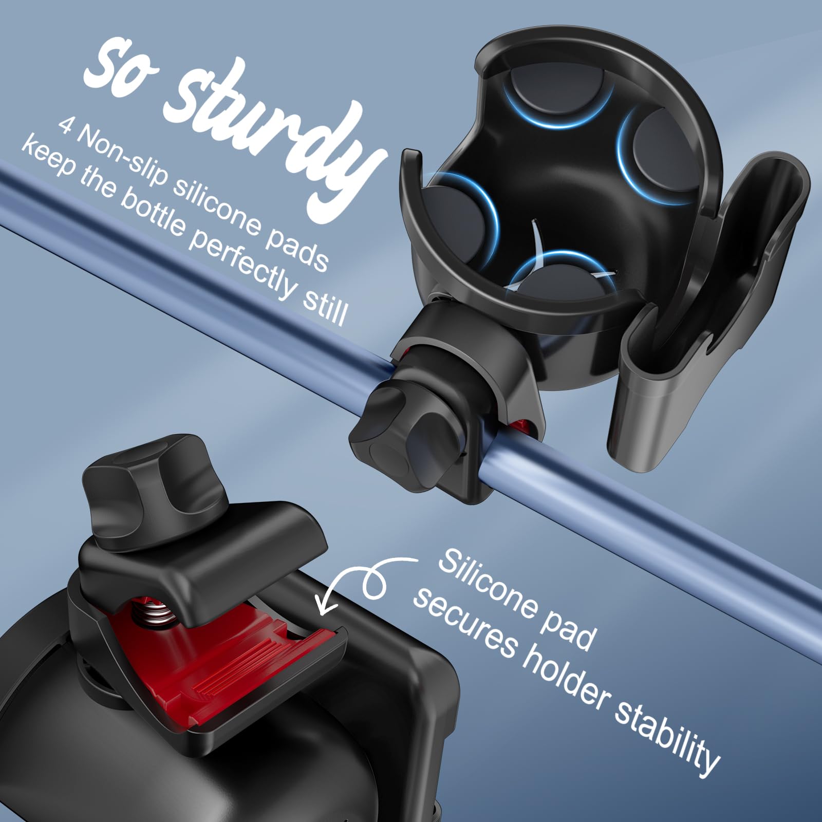 Cup Holder with Phone Mount