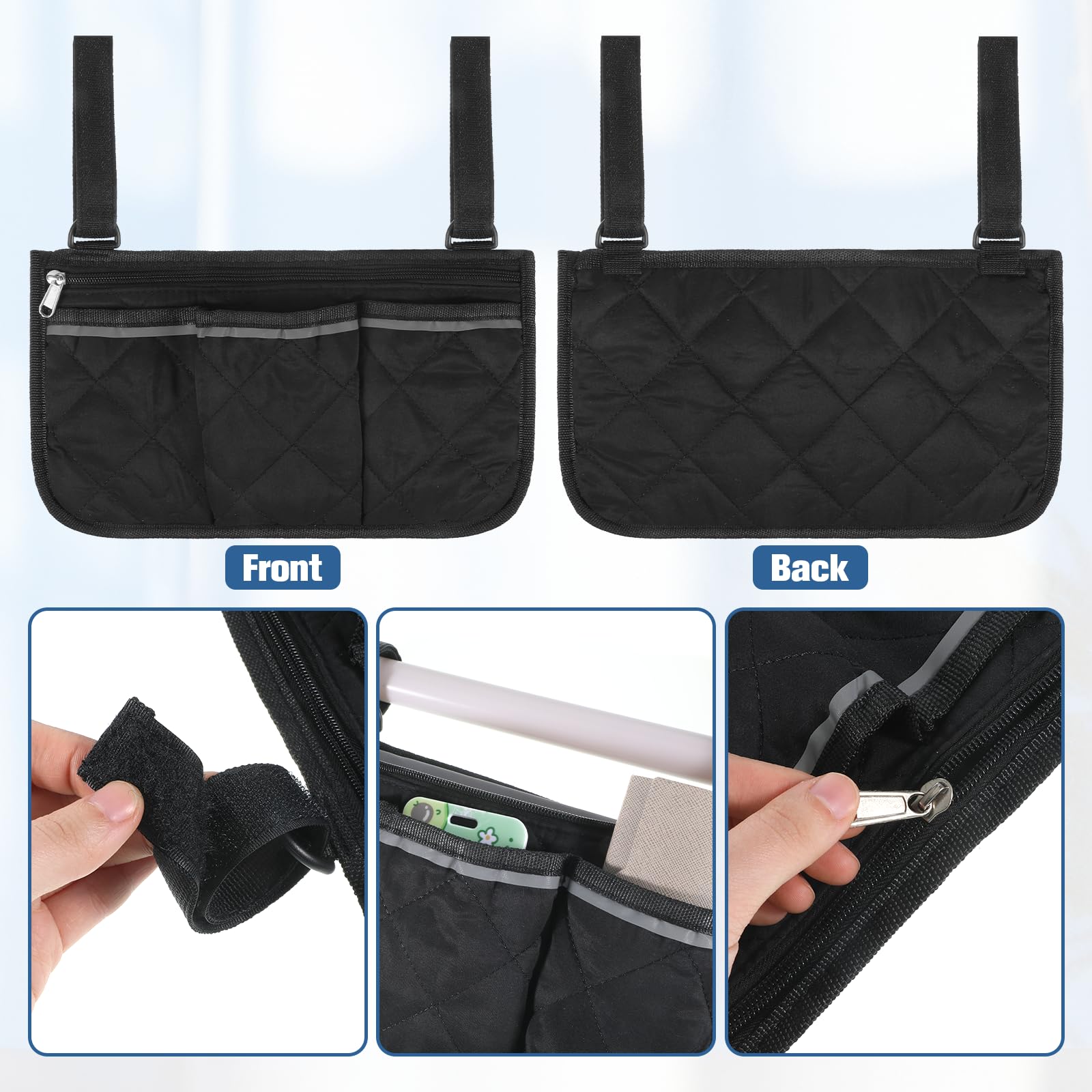 Wheelchair Side Storage Bag