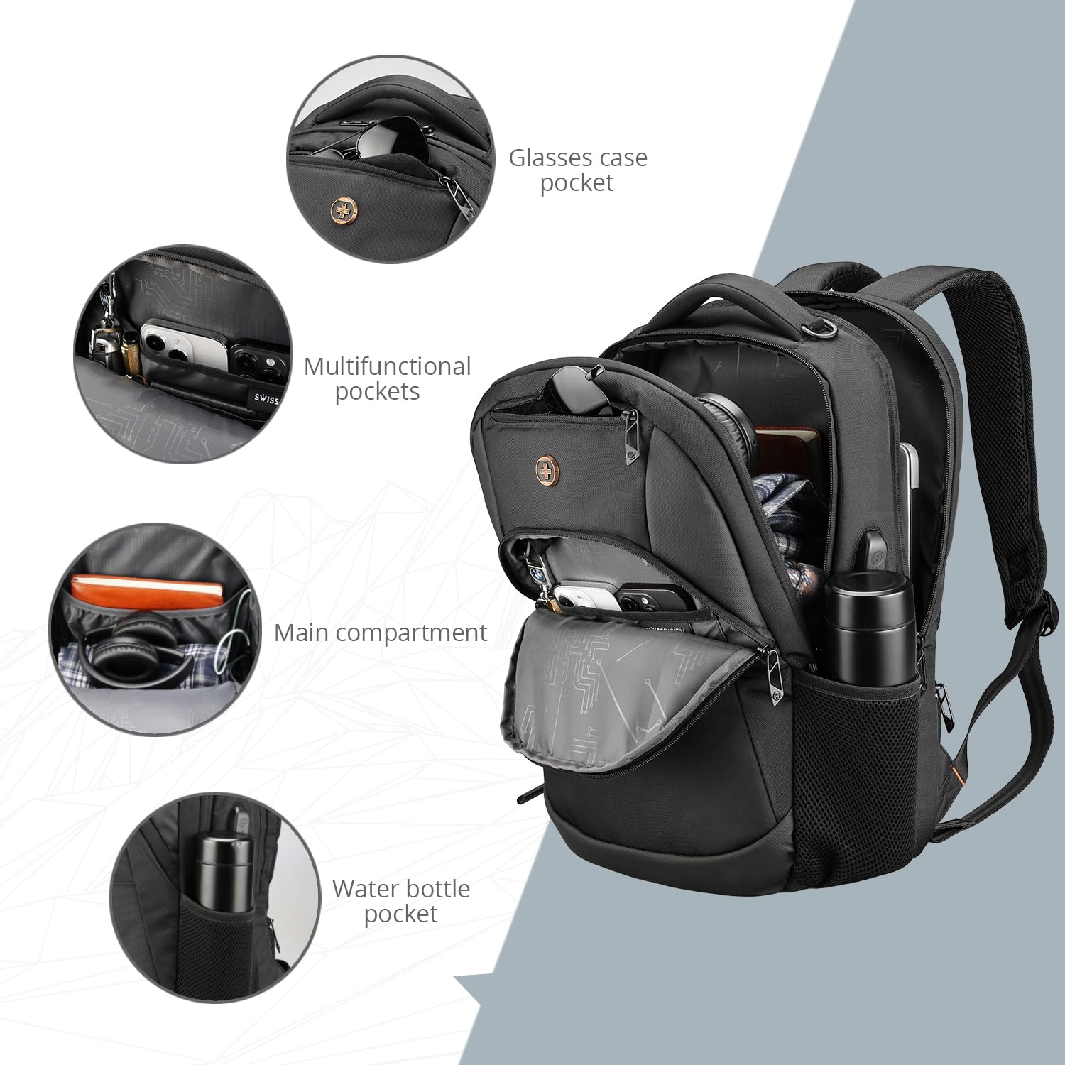 16" Travel Laptop Backpack