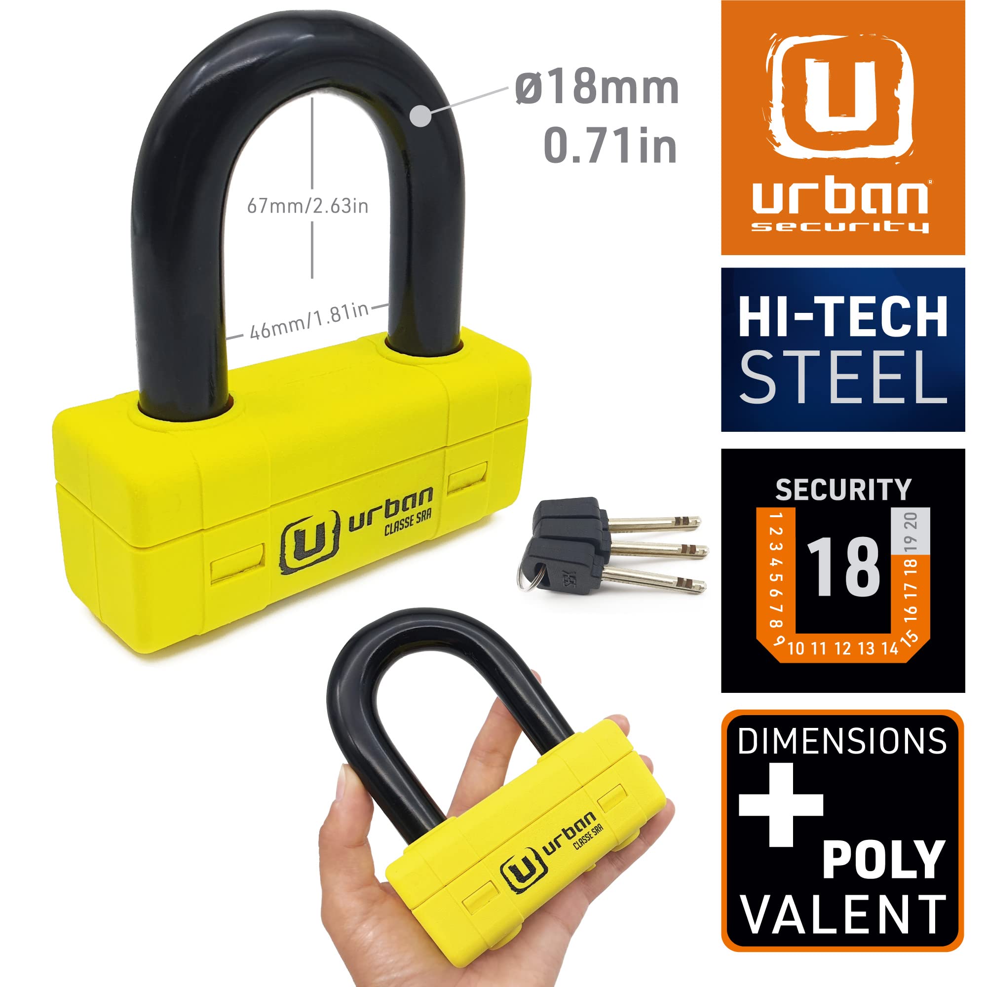 Mini U Disc Lock