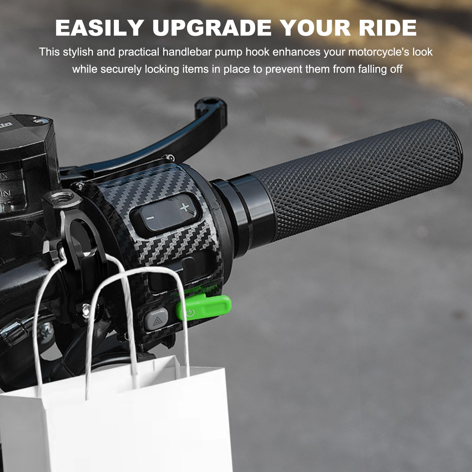 Motorcycle Handlebar Hook
