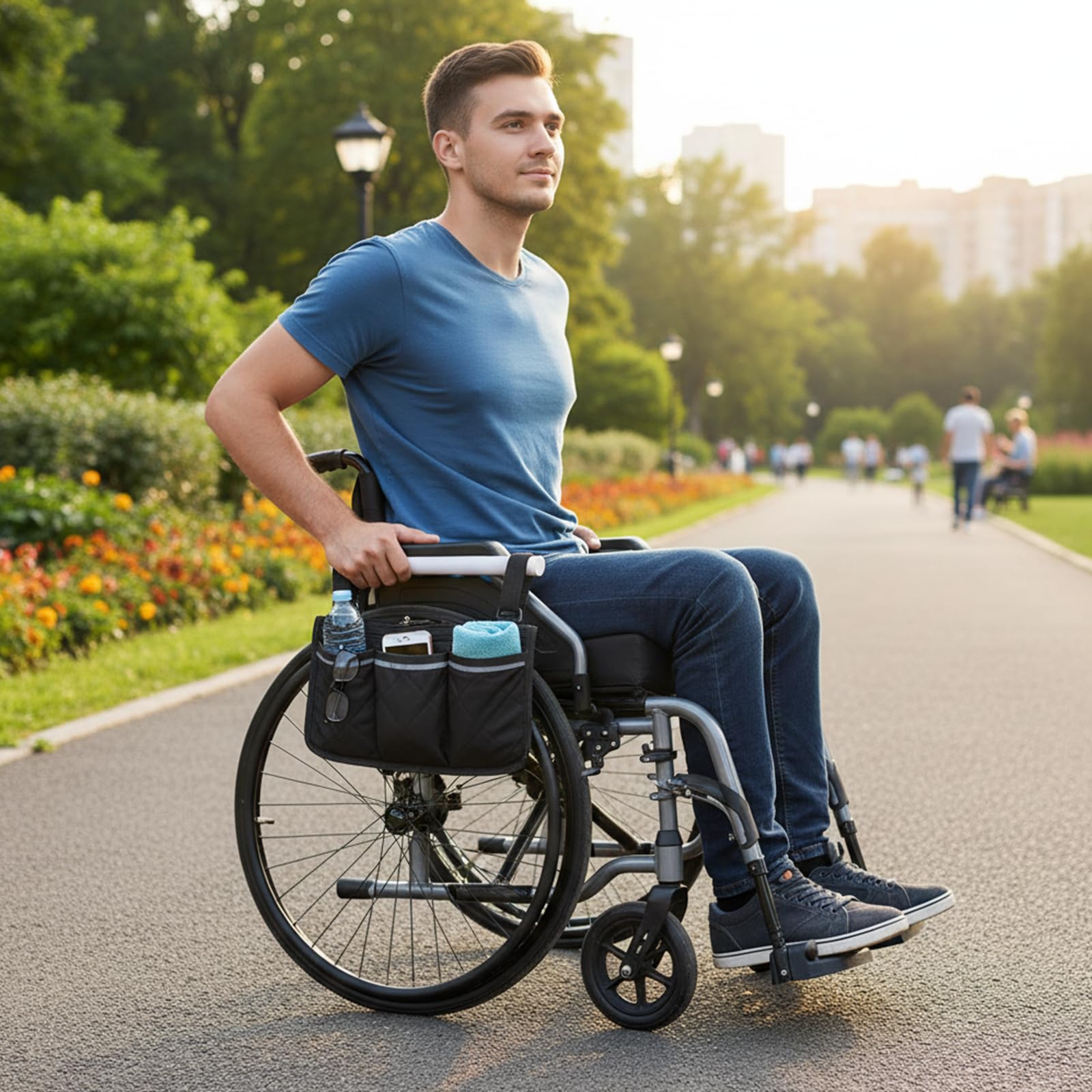 Wheelchair Side Storage Bag
