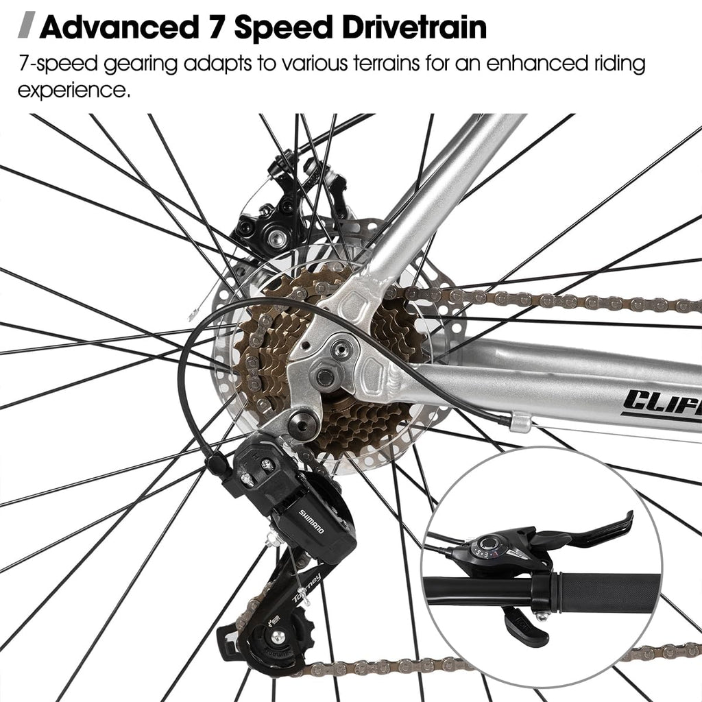7-Speed Hybrid Bike