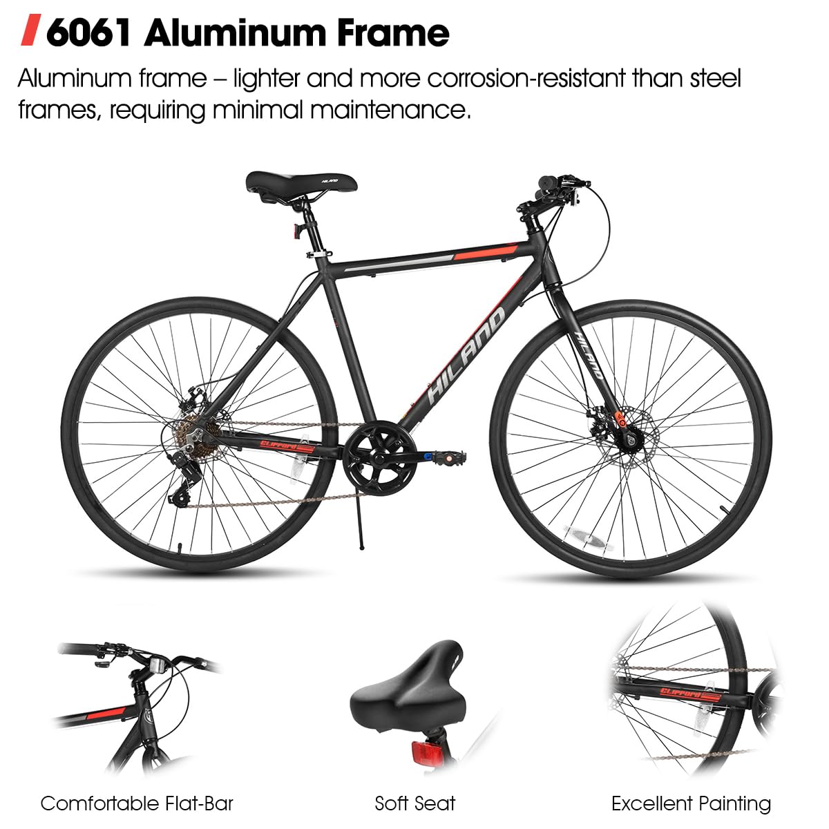 700C Hybrid City Bike