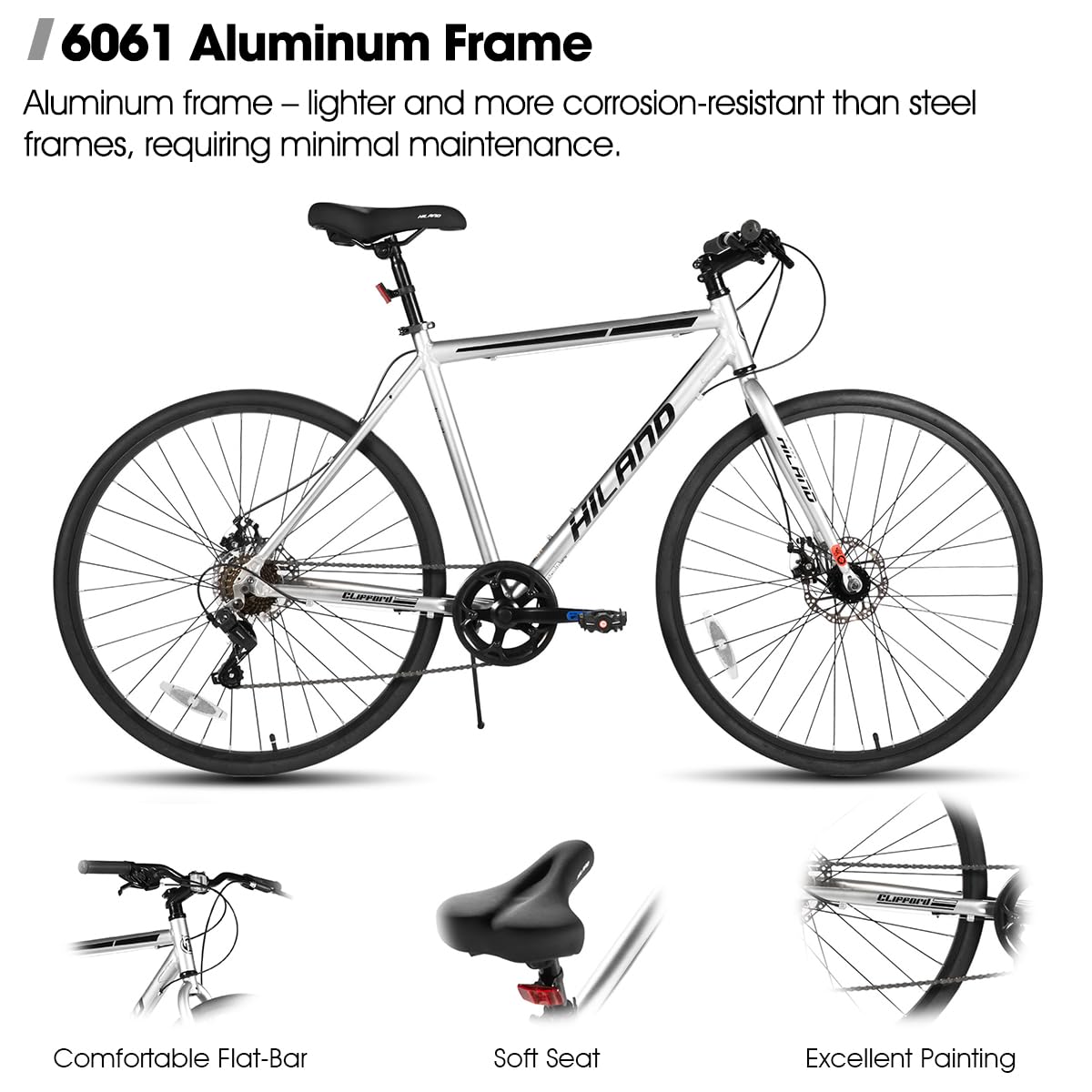 700C Hybrid Commuter Bike