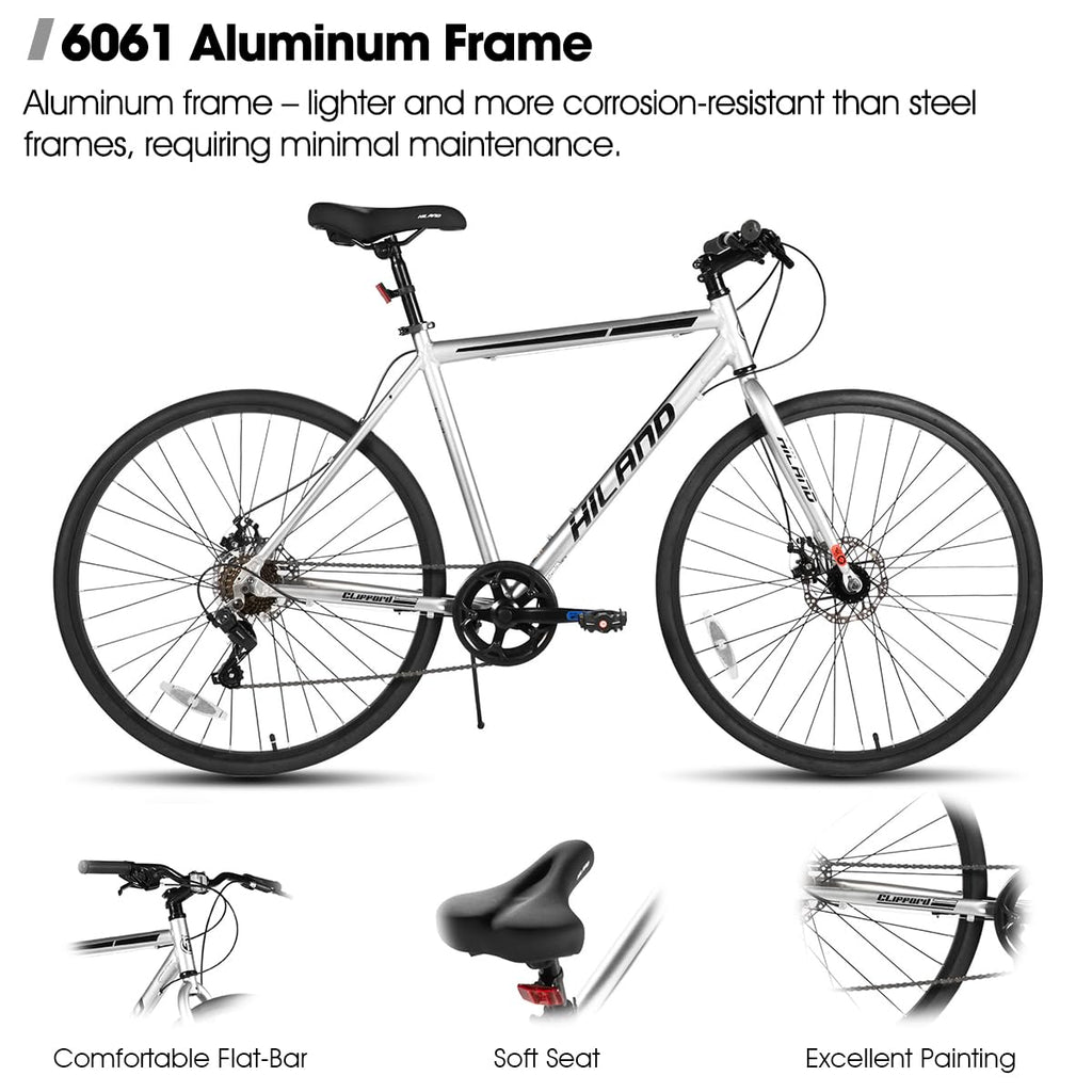 7-Speed Hybrid Bike