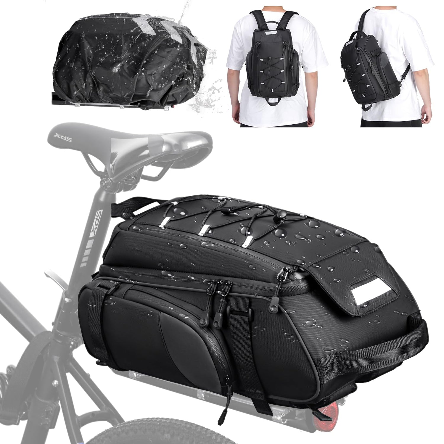 Waterproof Bike Rack Bag