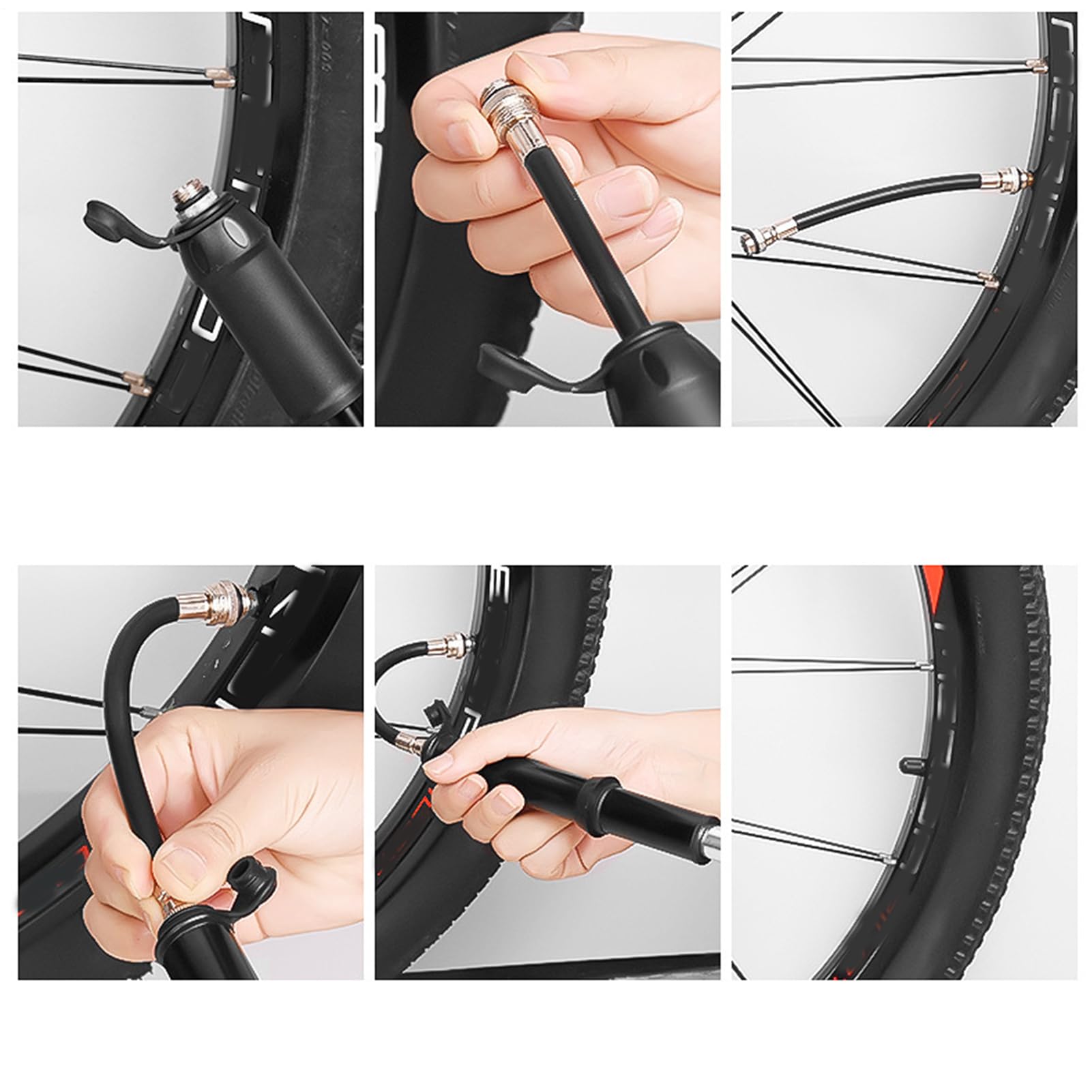 Compact Floor Bike Pump