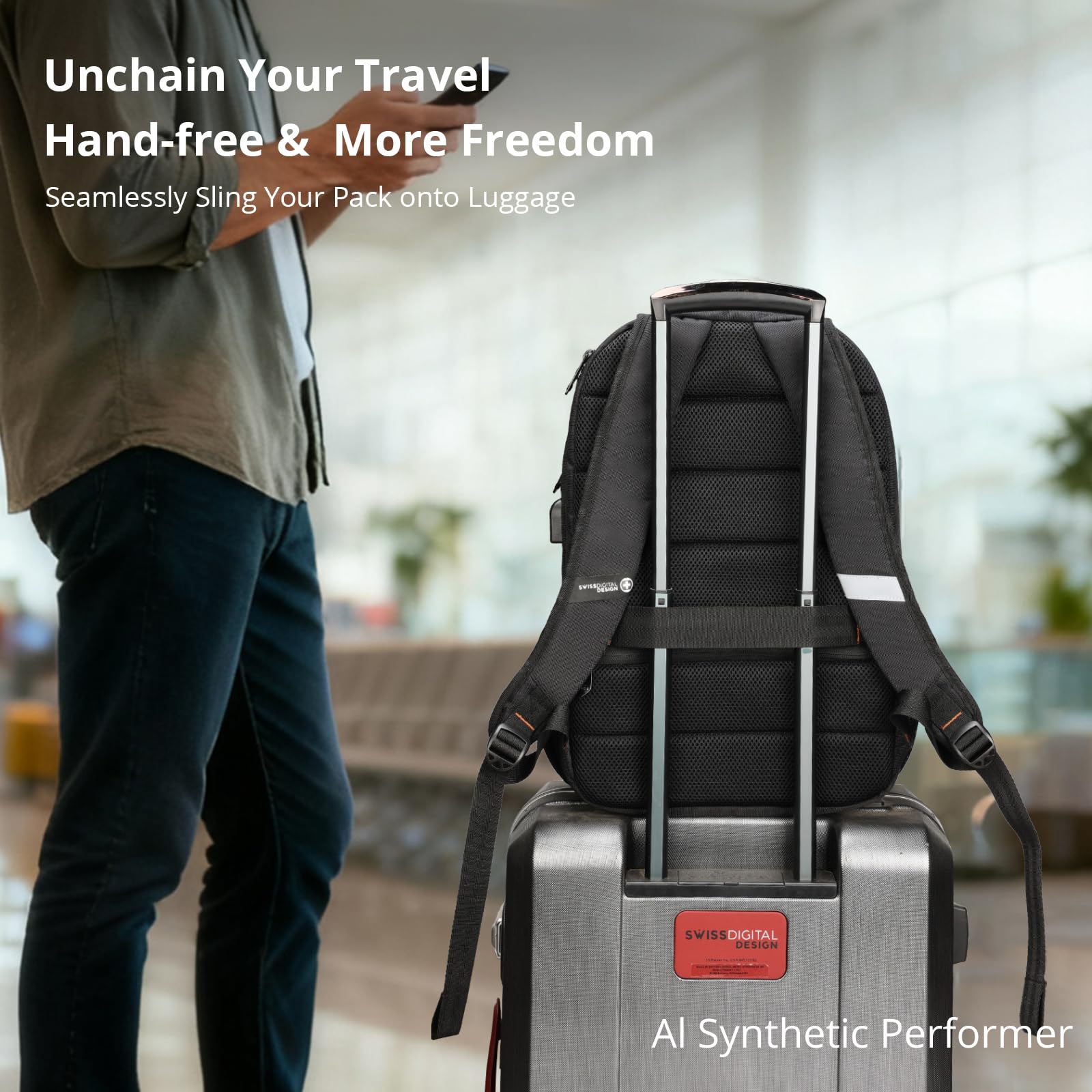 16" Travel Laptop Backpack