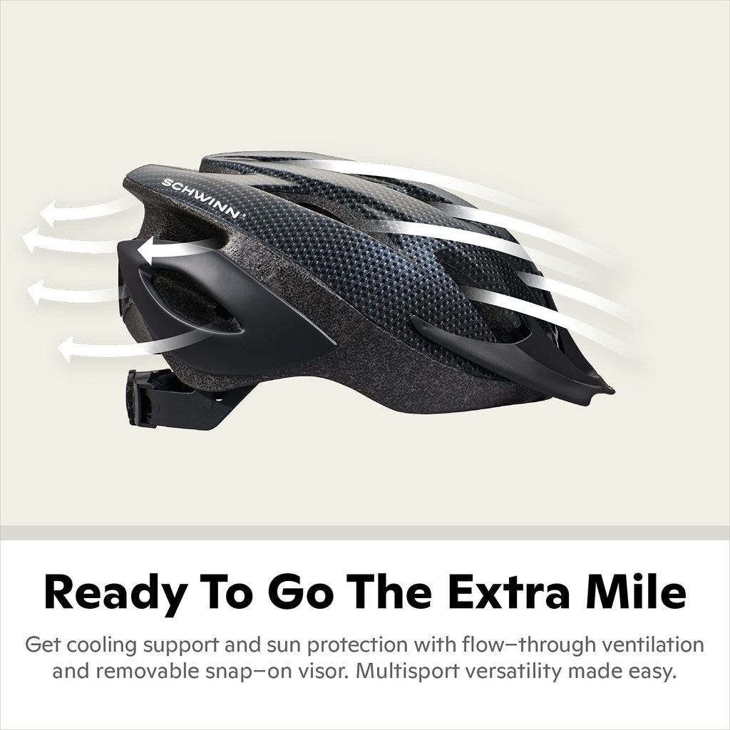 Adult Bike Helmet with Visor