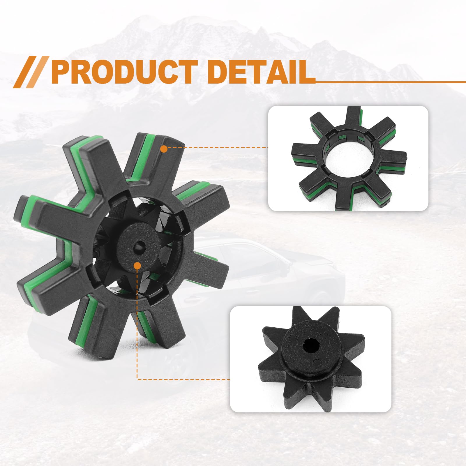 Power Steering Motor Shaft Kit