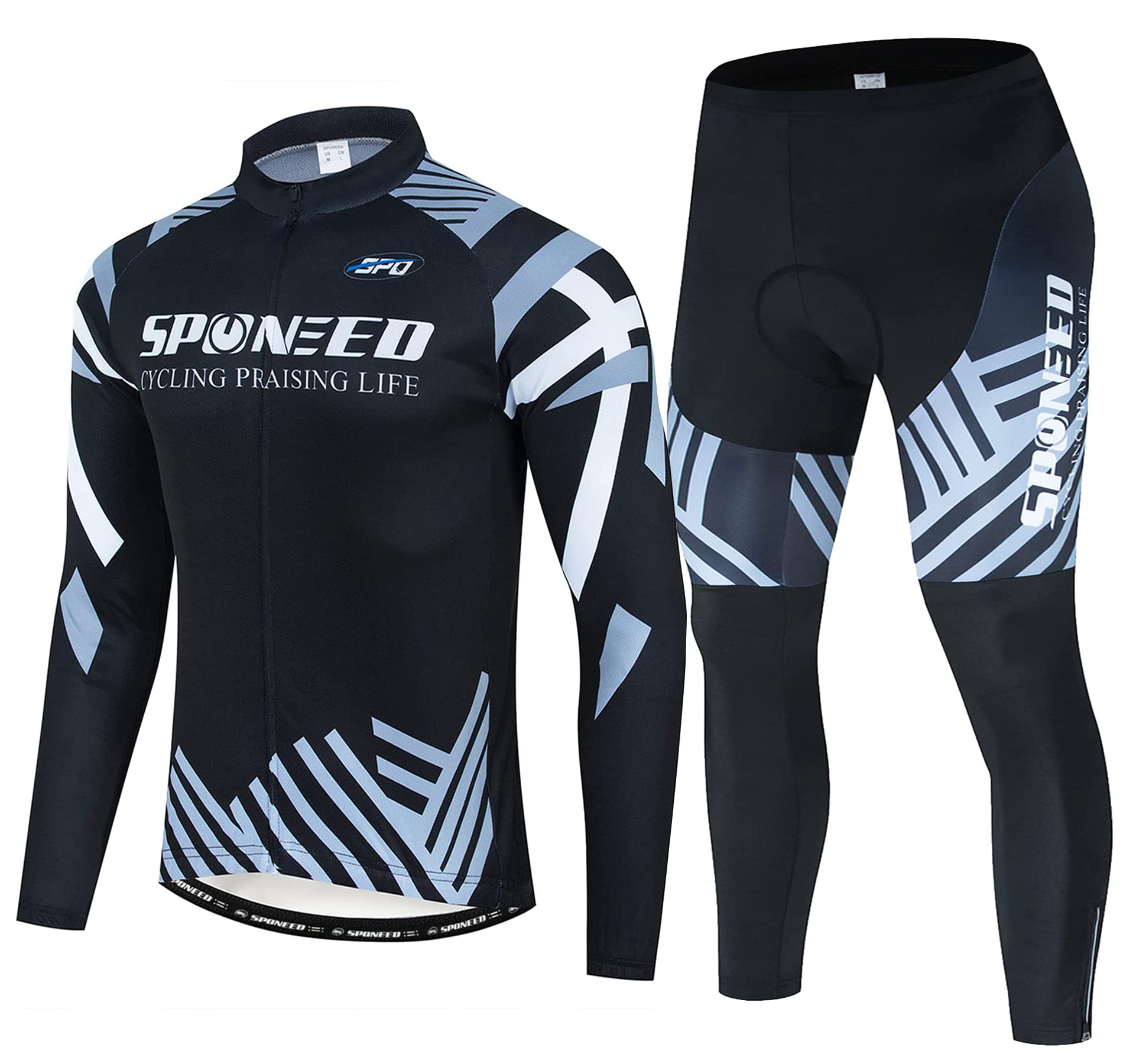 Men's Long Sleeve Cycling Set