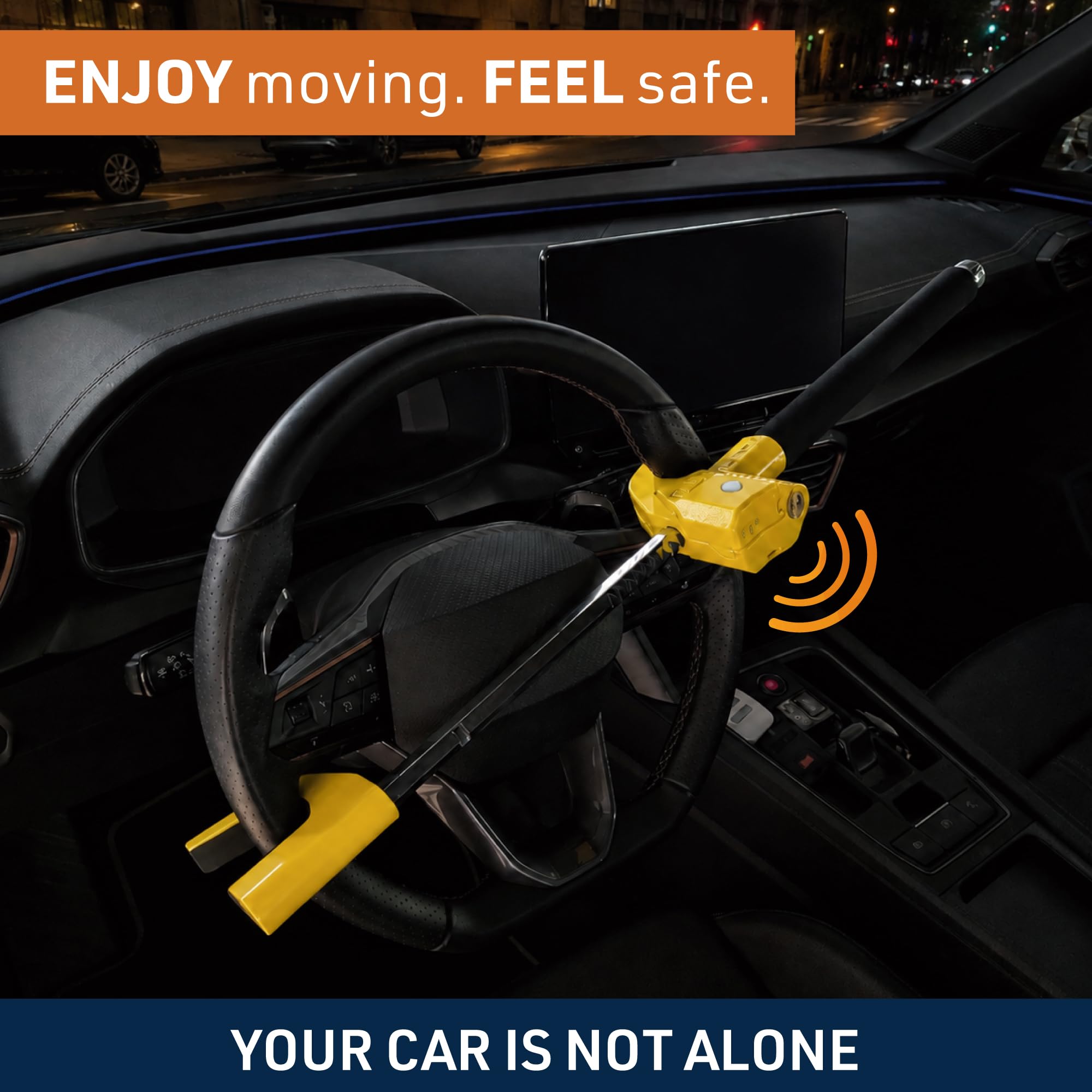 Steering Wheel Lock Alarm