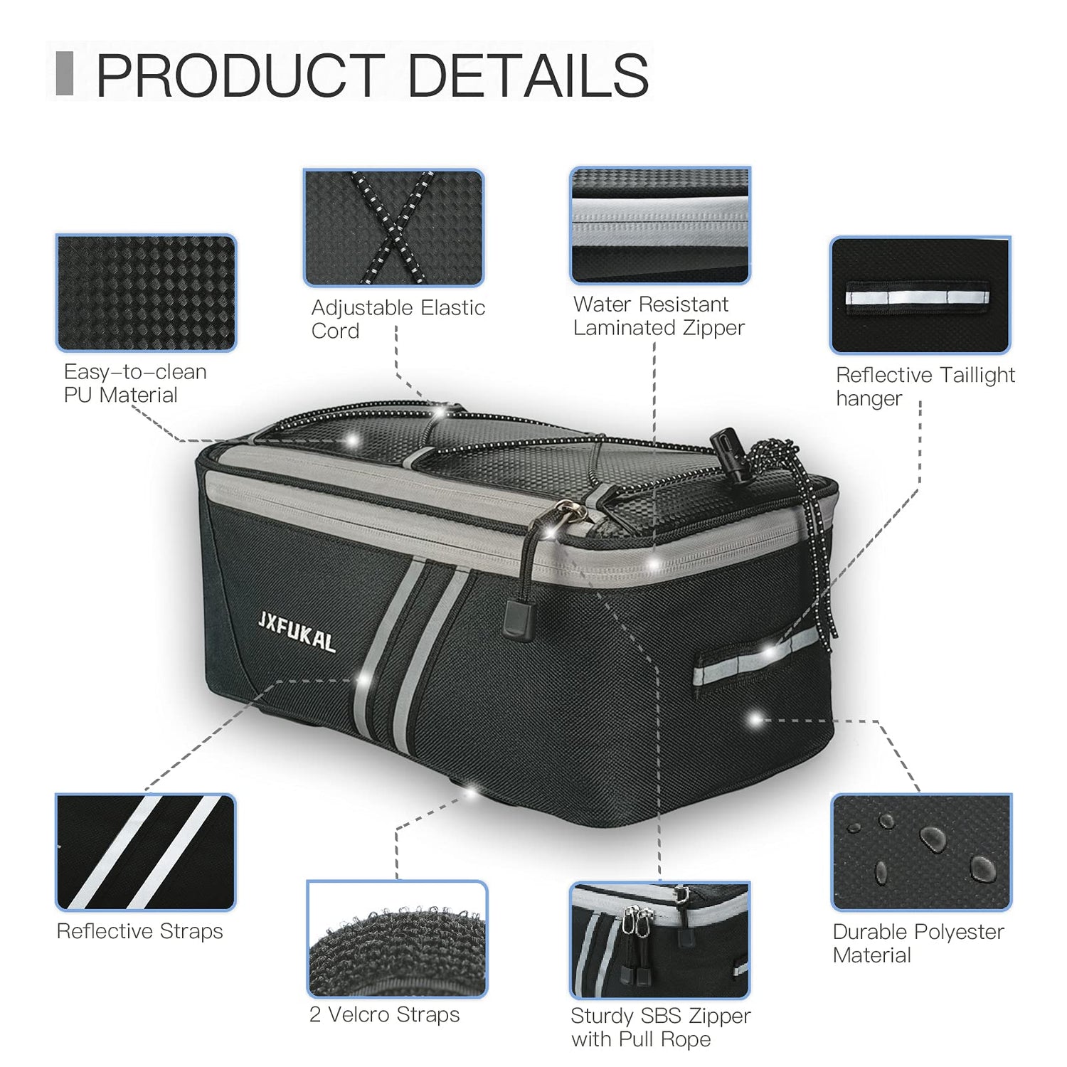 Waterproof Rear Rack Bag