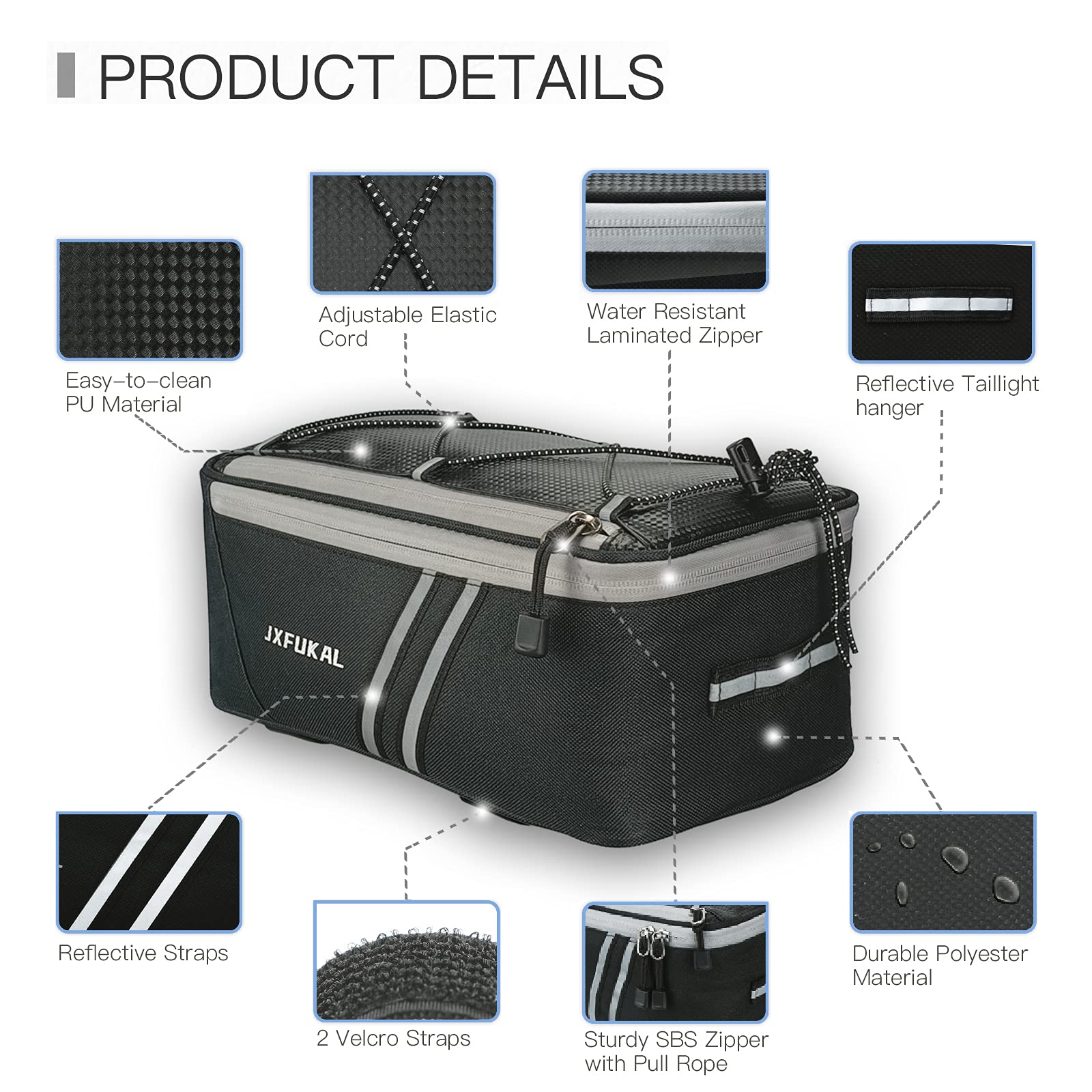 Waterproof Rear Rack Bag