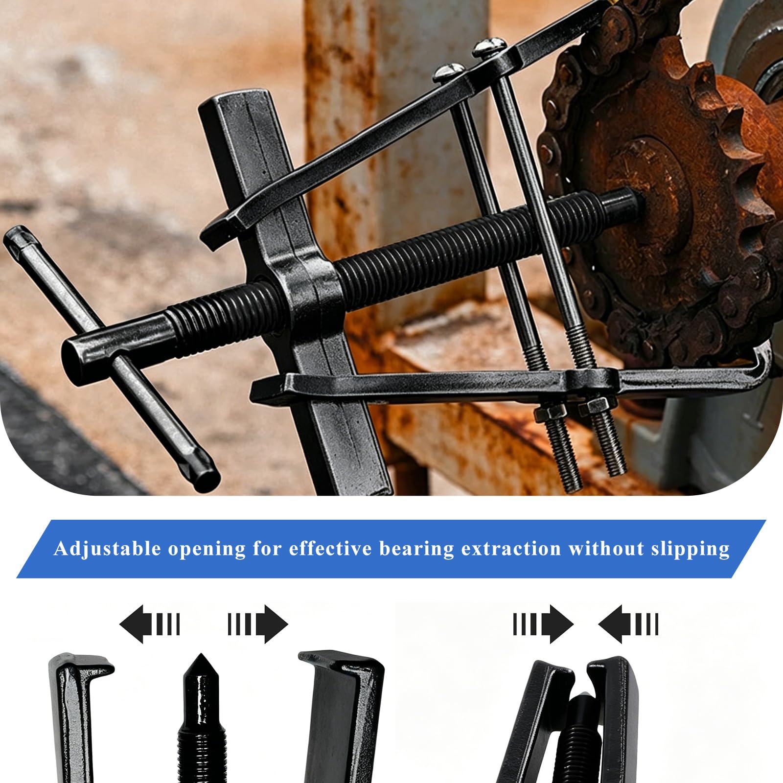 4" Two-Jaw Gear Puller