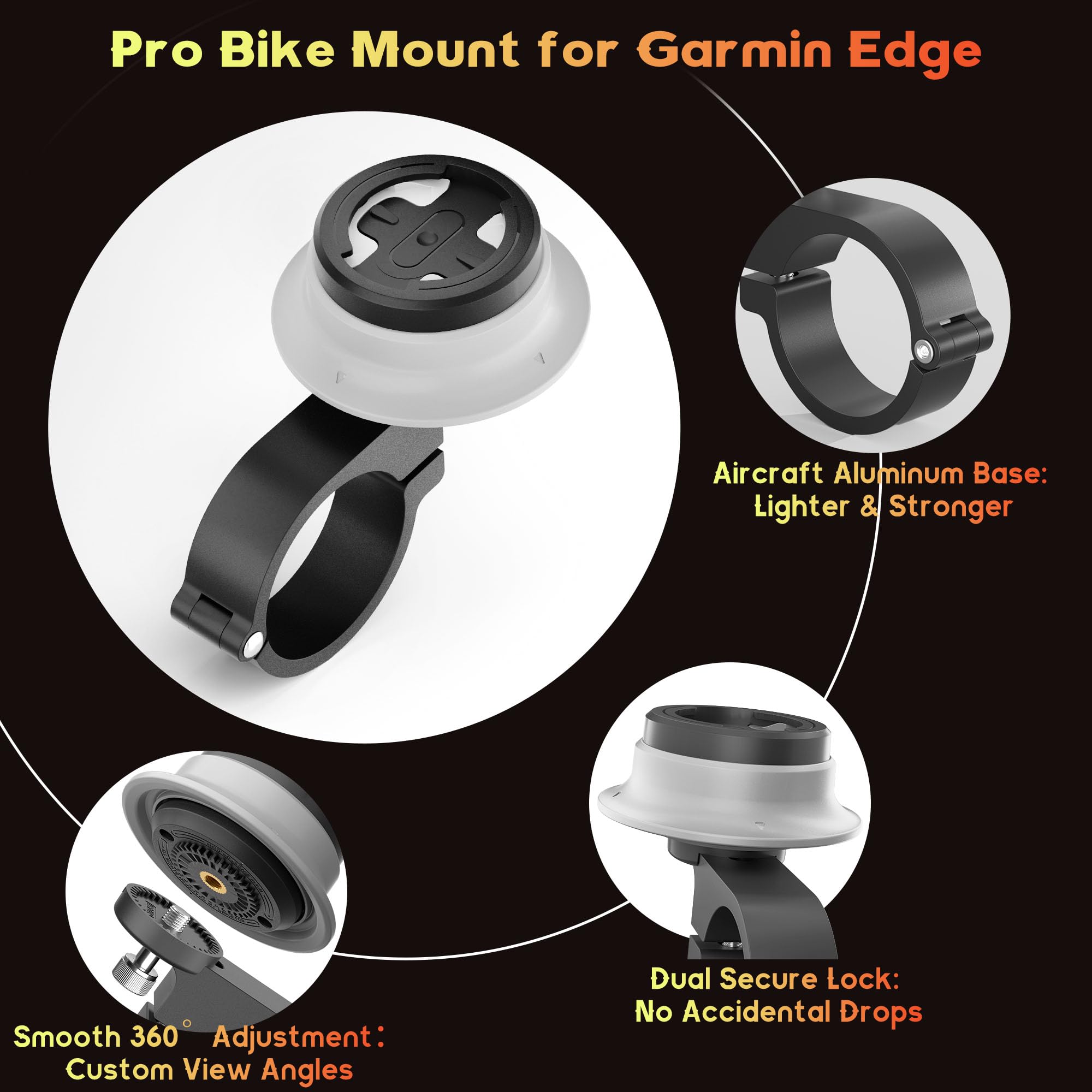 Aluminum Bike GPS Mount