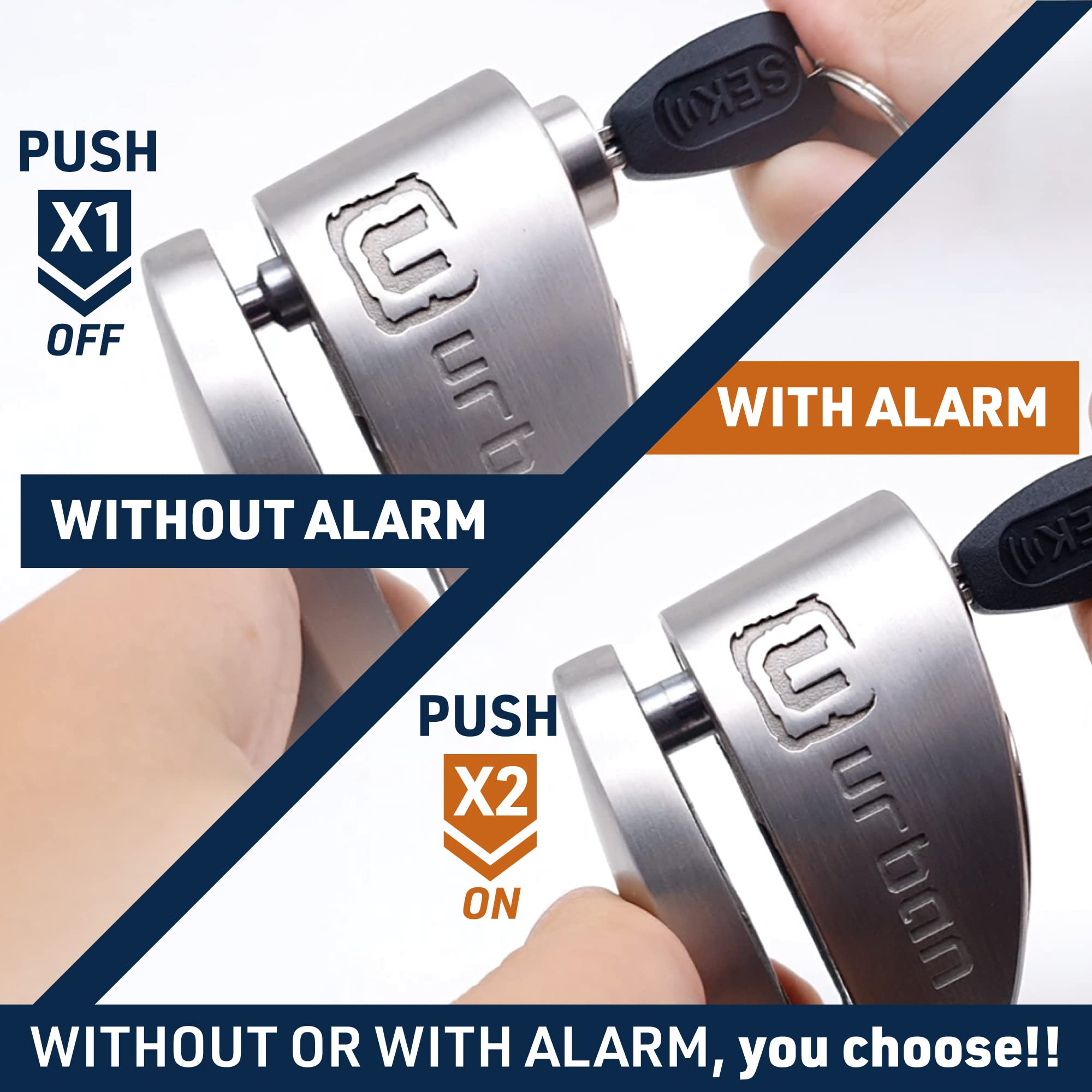 Alarm Disc Brake Lock