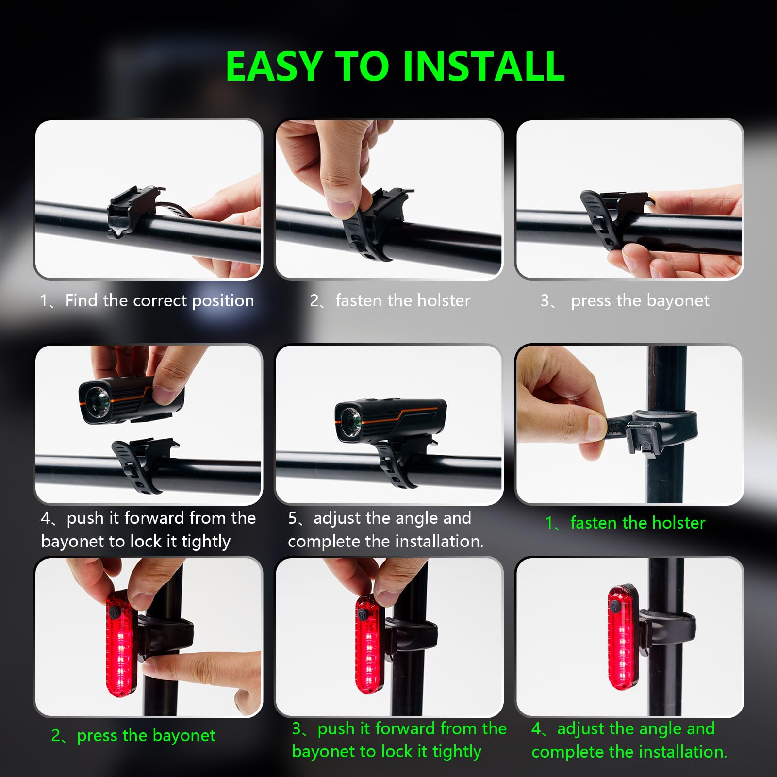 Smart Bike Light Set