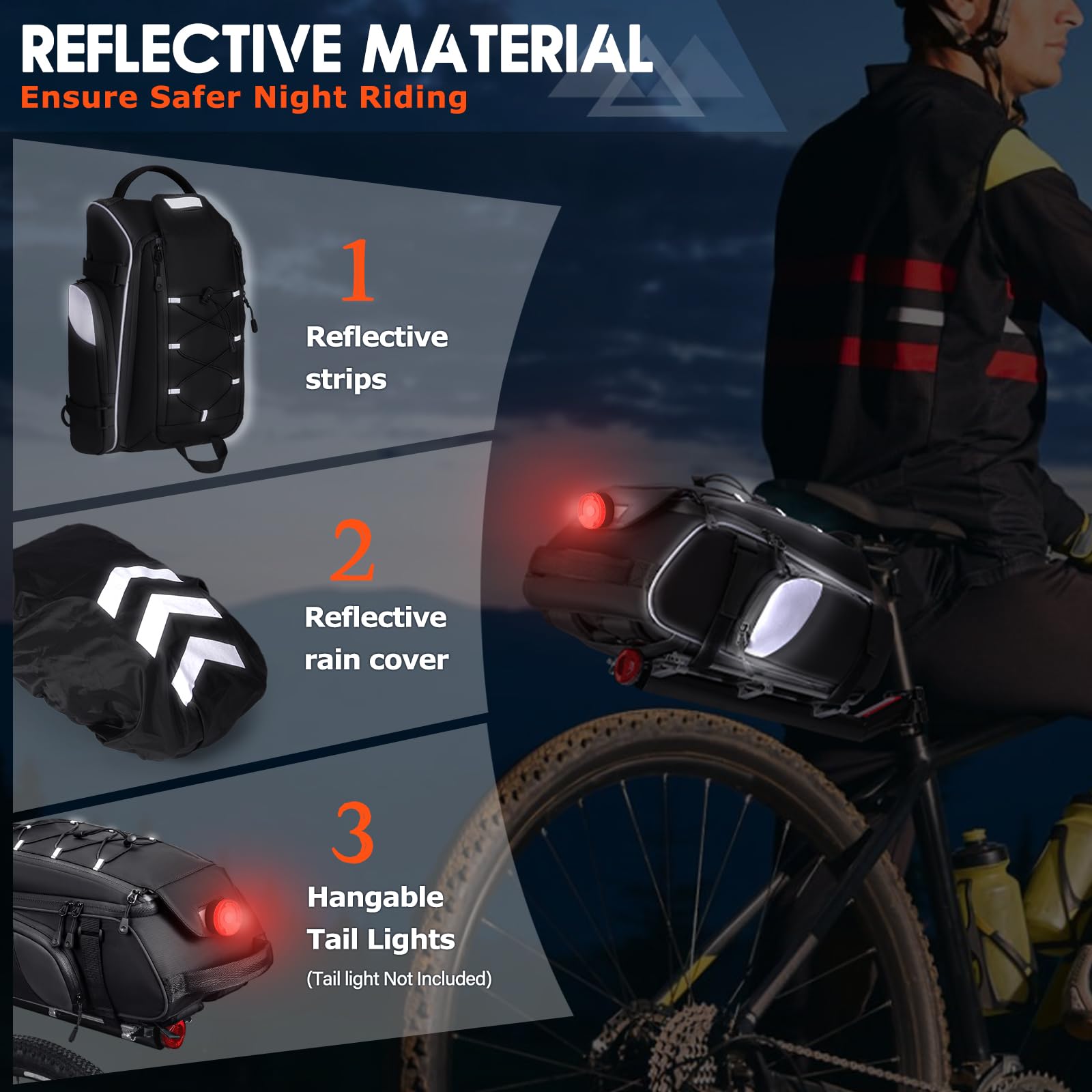 Waterproof Bike Rack Bag