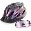 Cycling Helmet & Sunglasses Set
