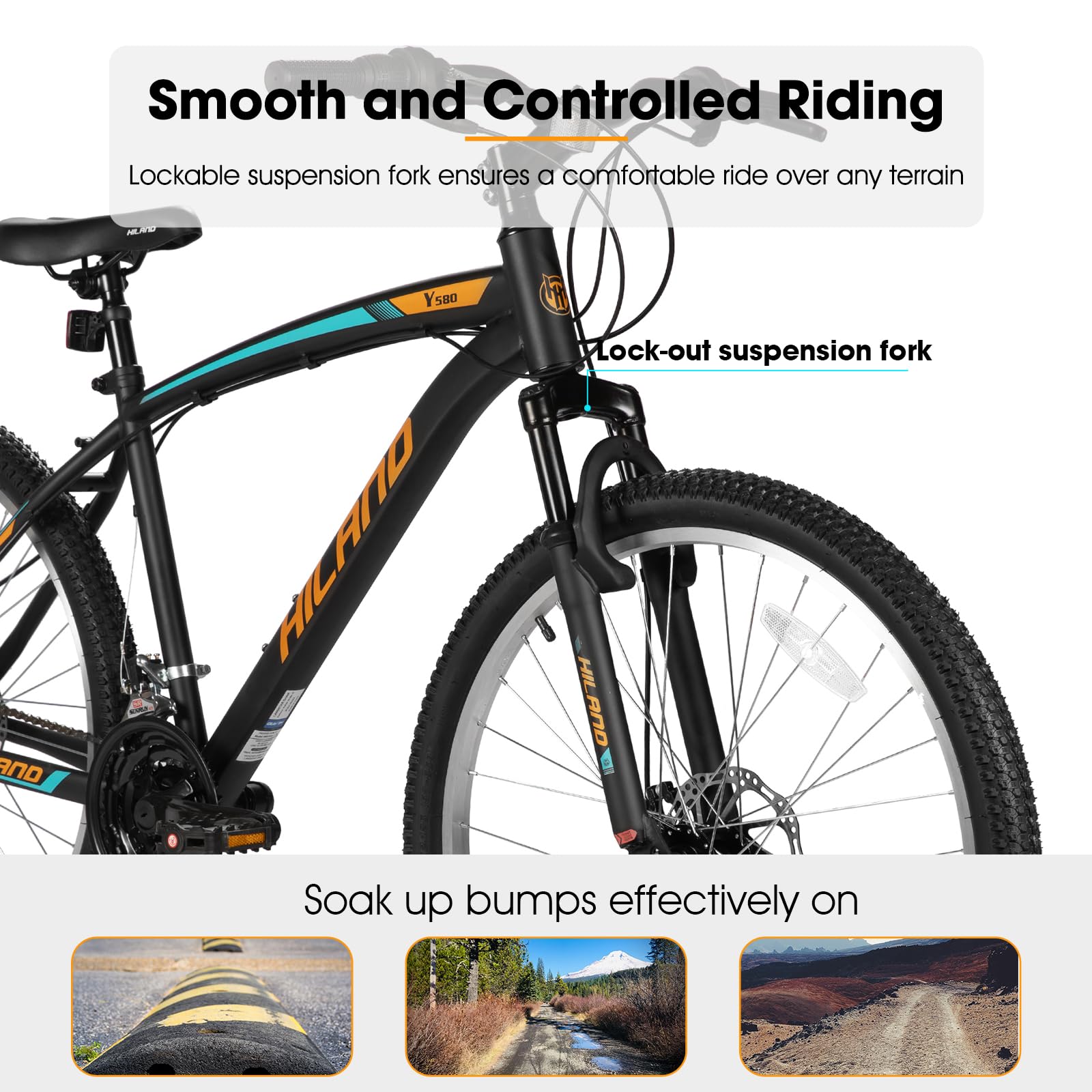 18-Speed Mountain Bike