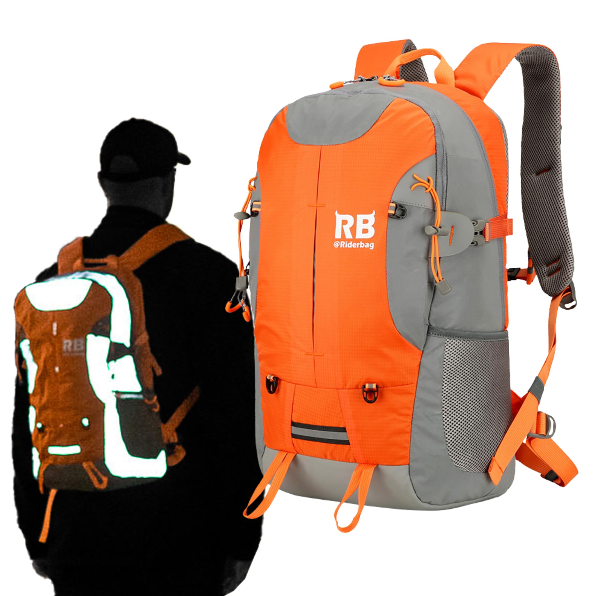 Reflective Motorcycle Backpack