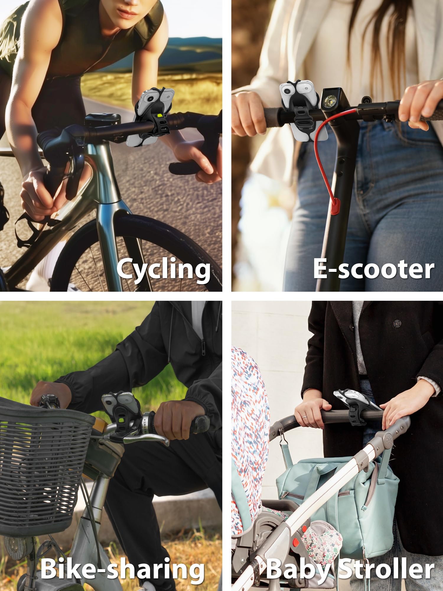 Silicone Bike Phone Mount