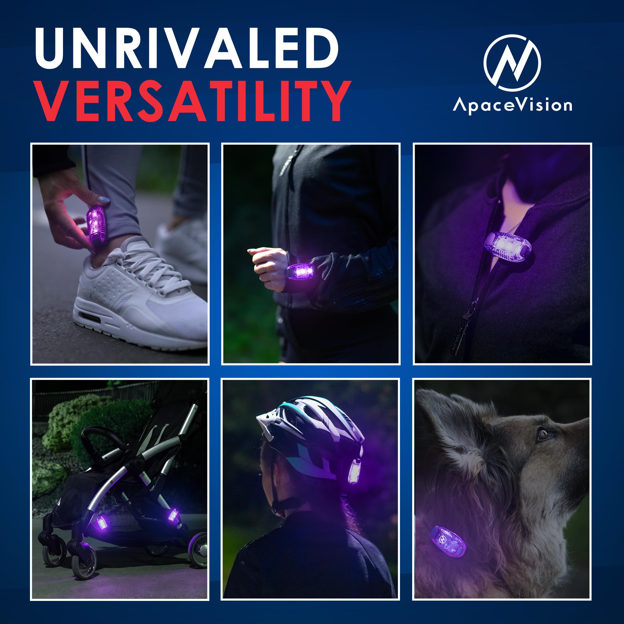 LED Safety Clip Lights