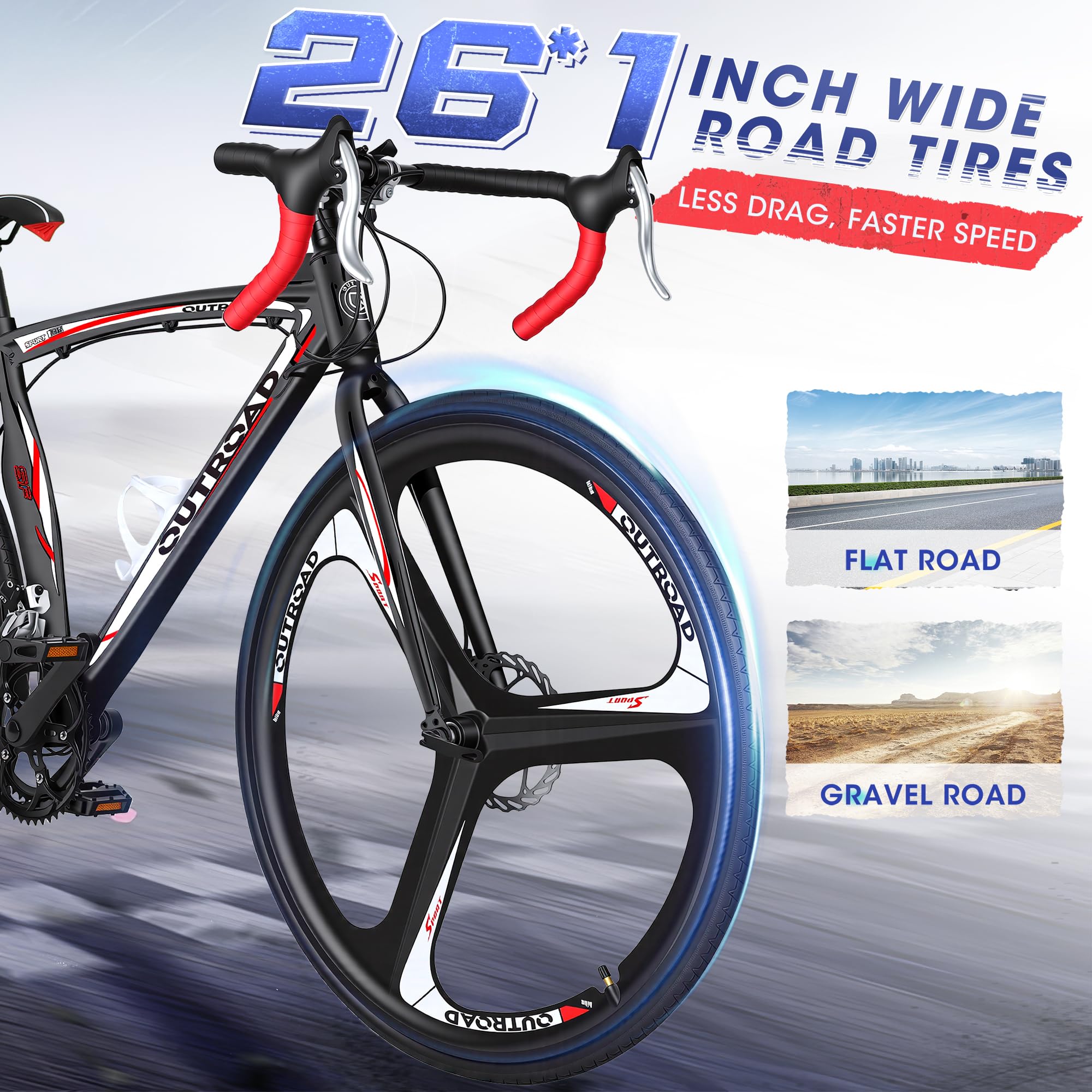 14-Speed Road Bike