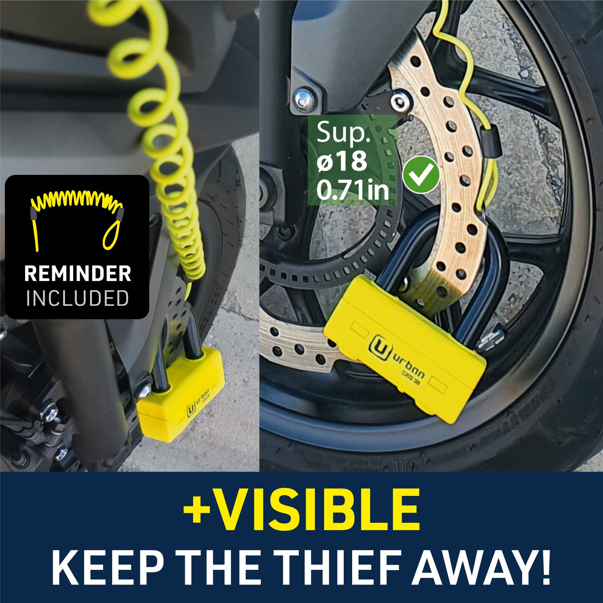 Mini U Disc Lock
