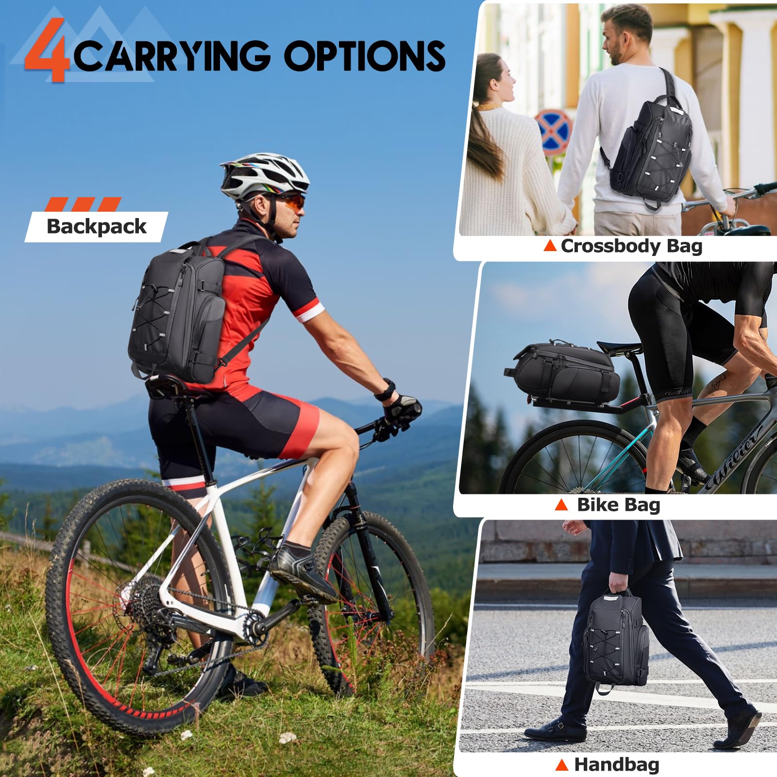 Waterproof Bike Rack Bag