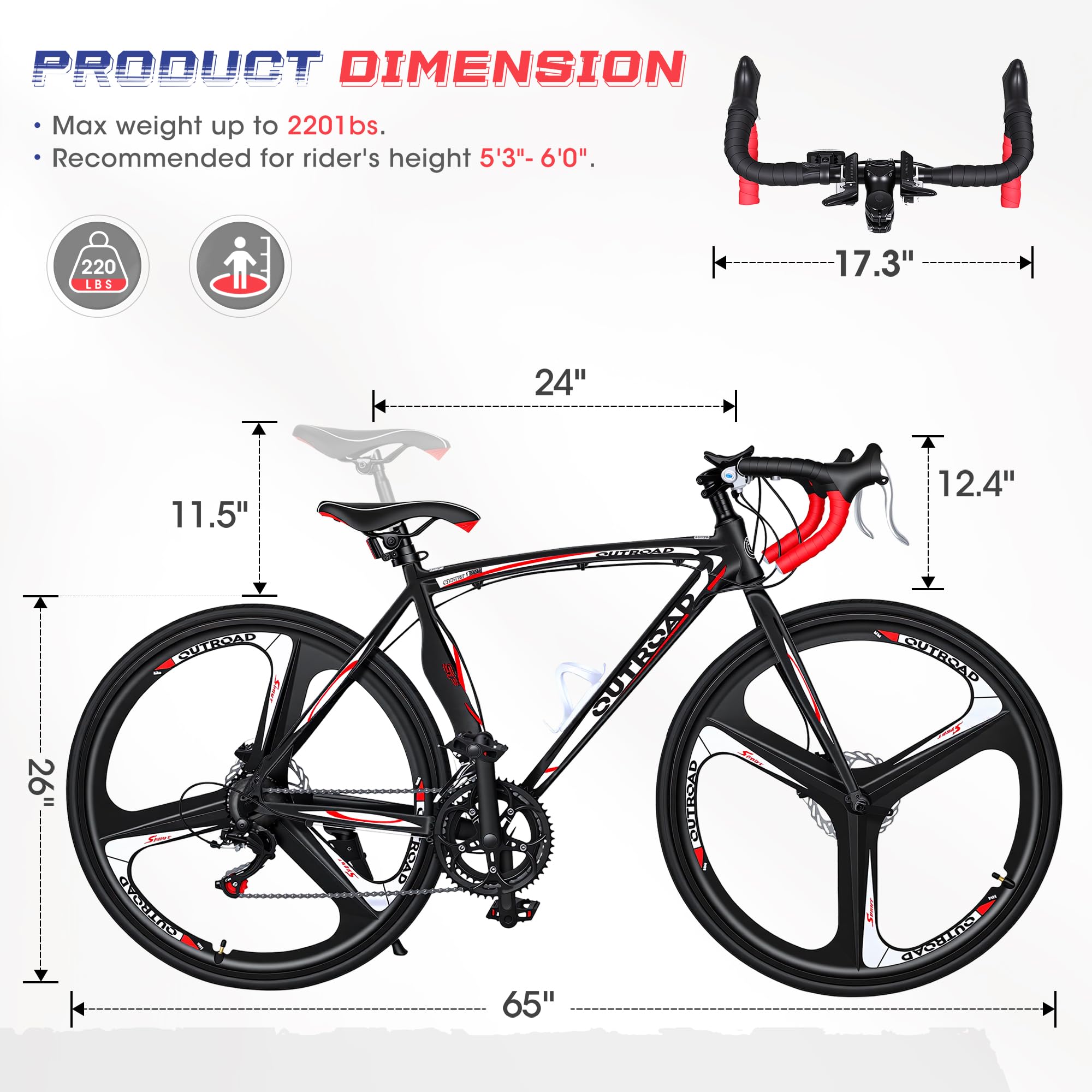 14-Speed Road Bike