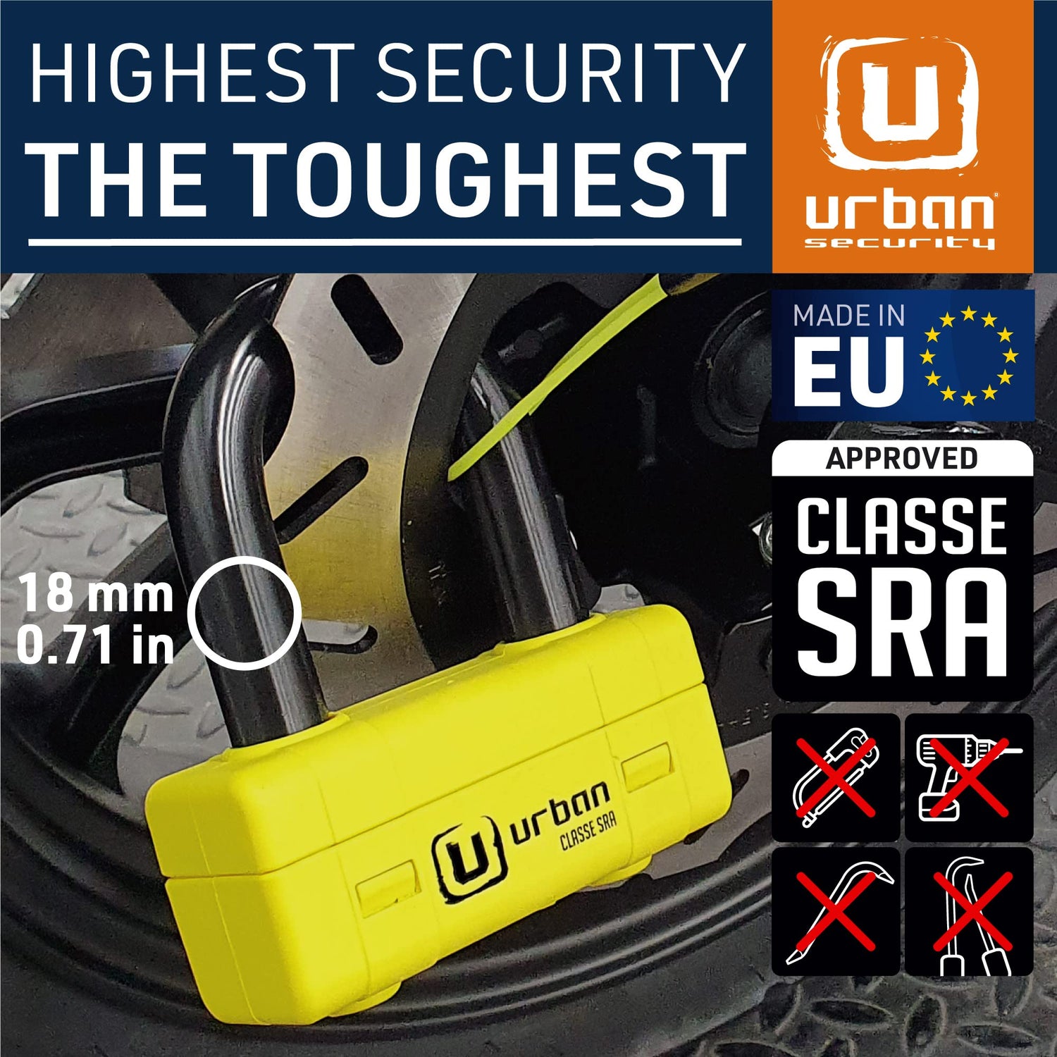 Mini U Disc Lock