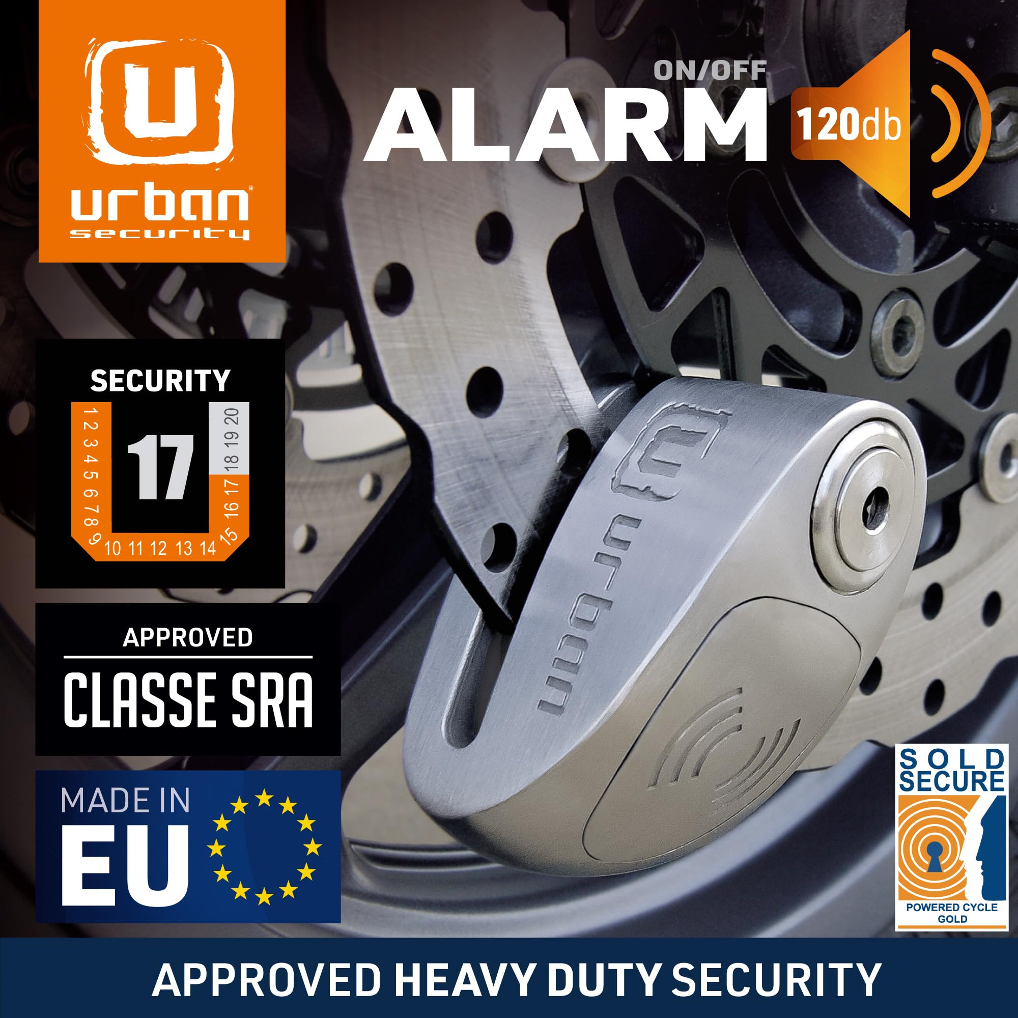 Alarm Disc Brake Lock