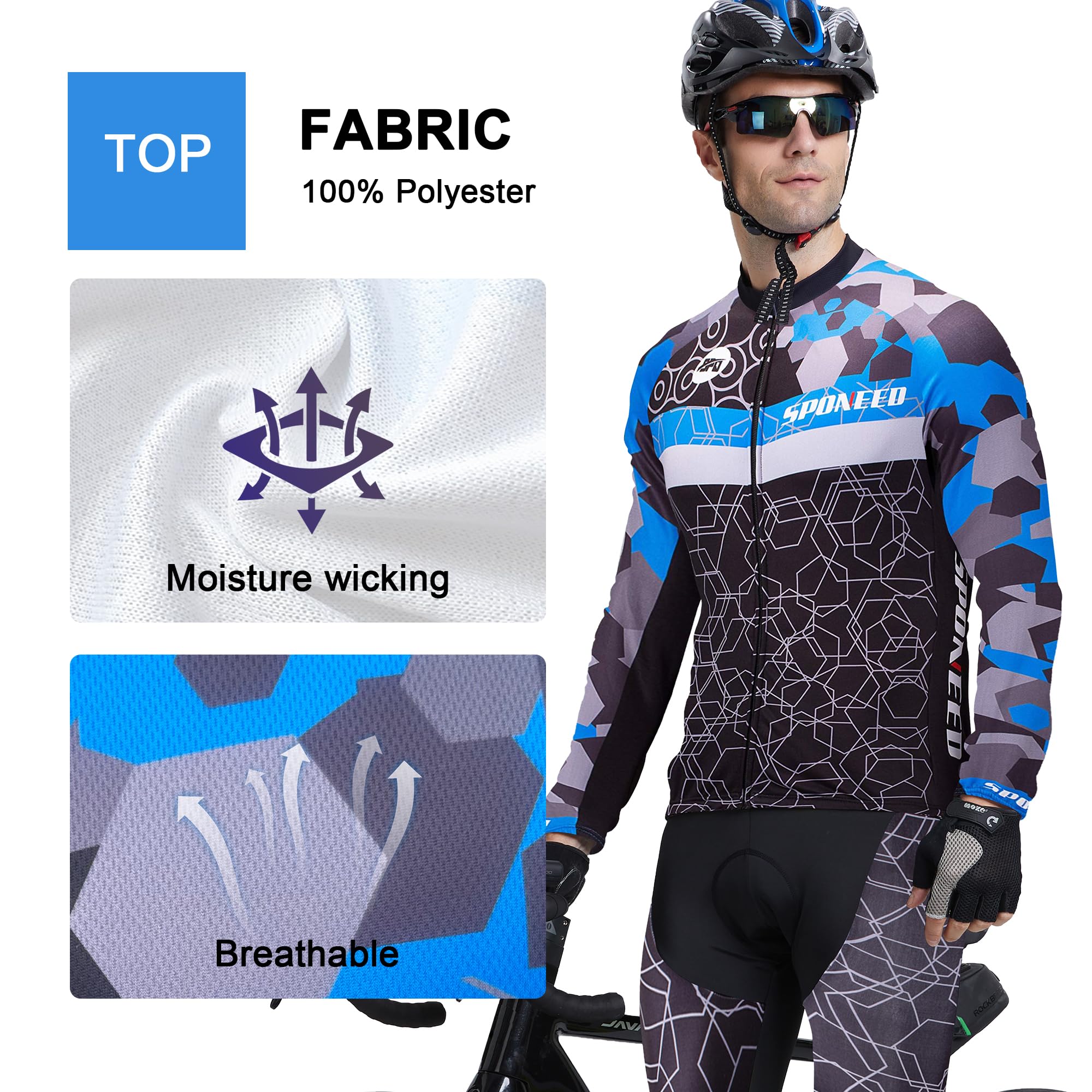 Men's Cycling Jersey Set