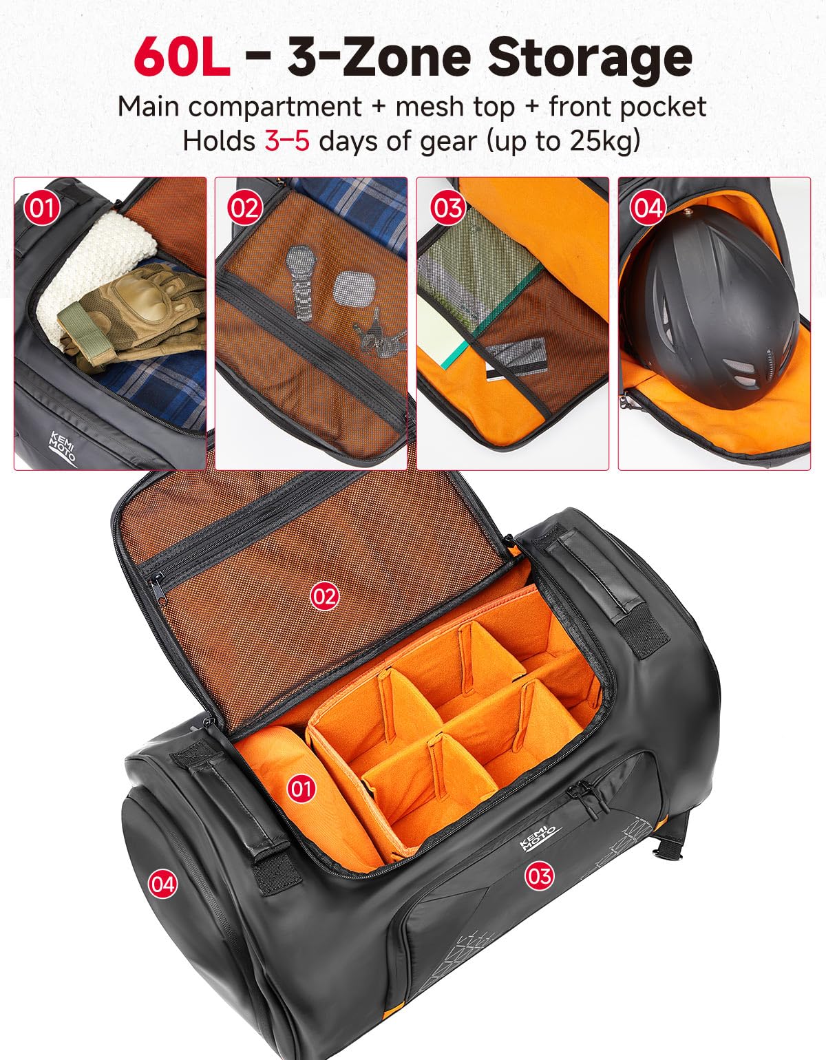60L Bike Travel Bag